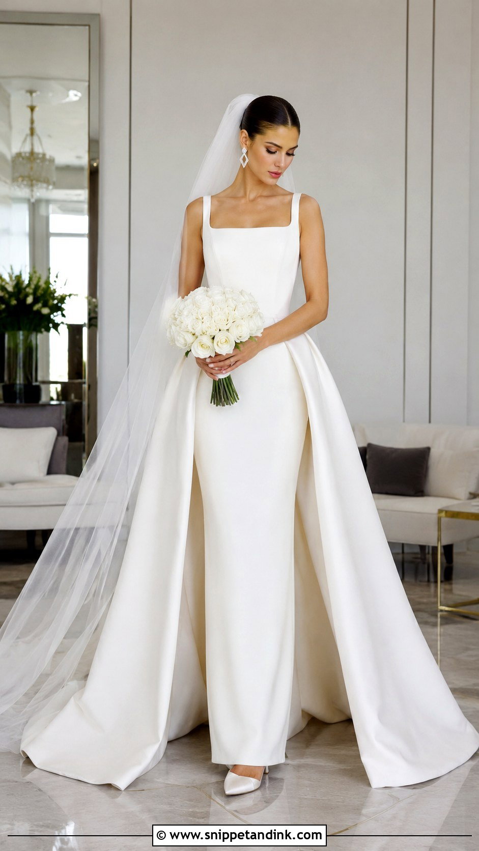 Givenchy Wedding Dress With Overskirt - Snippet and Ink - 20 Givenchy Wedding Dress Ideas