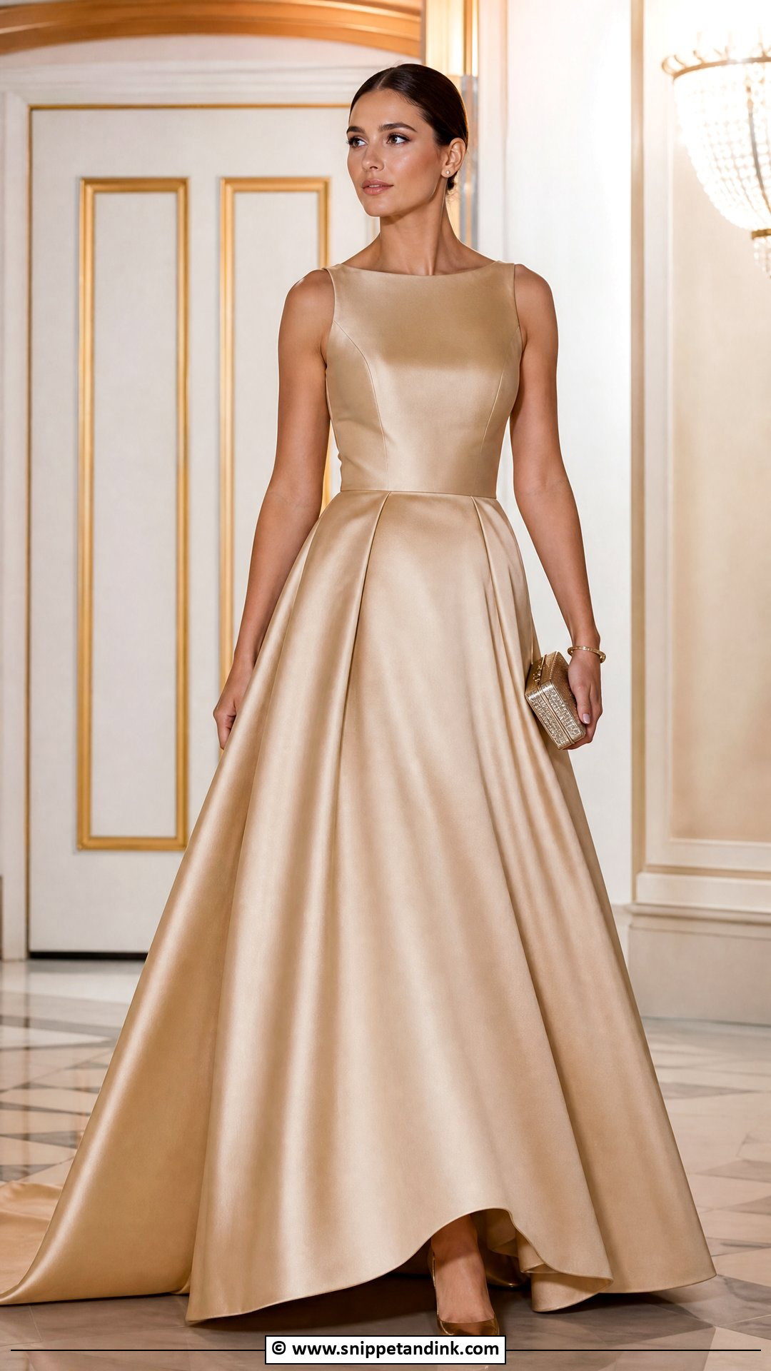 Gold Ball Gown - Snippet and Ink - 35 Ball Gown Ideas