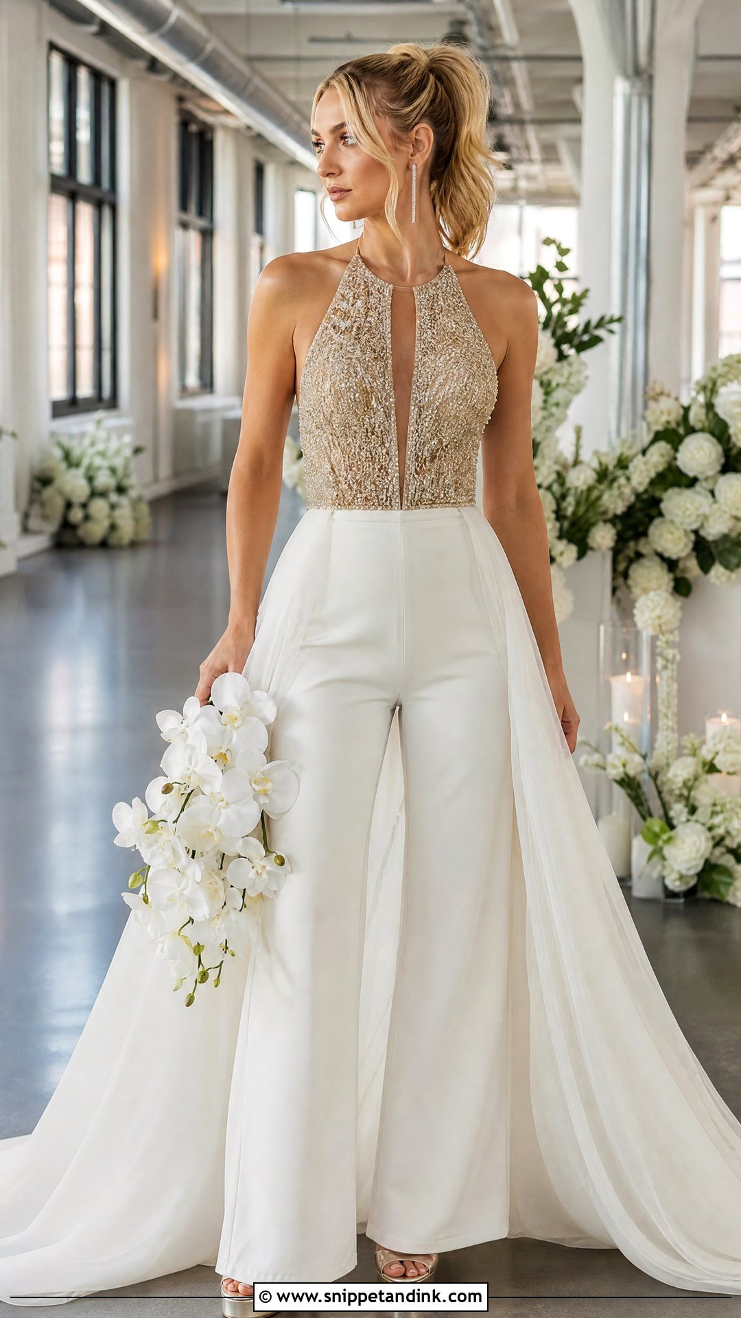 Gold Jumpsuit Serena Van Der Woodsen Wedding Dress - Snippet and Ink - 20 Serena Van Der Woodsen Wedding Dress Ideas
