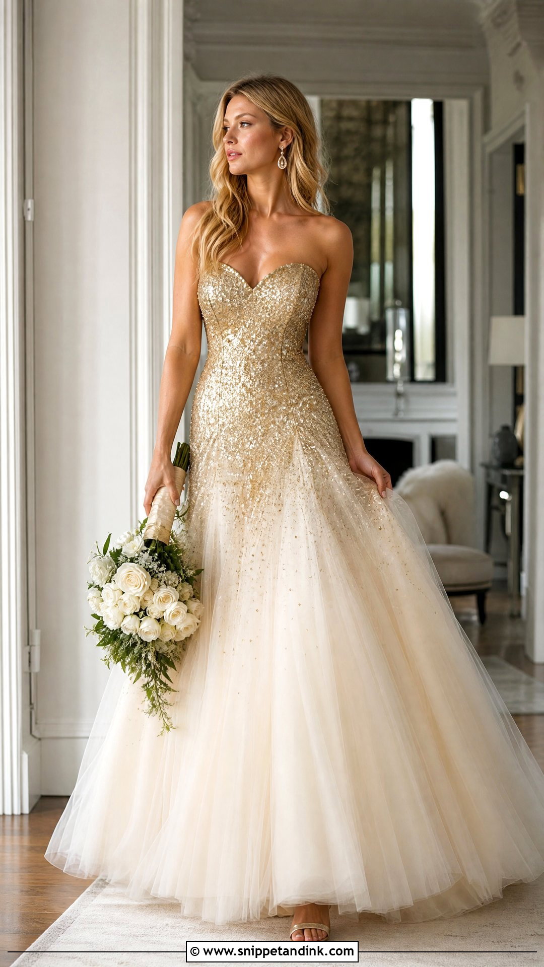 Gold Ombre Serena Van Der Woodsen Wedding Dress - Snippet and Ink - 20 Serena Van Der Woodsen Wedding Dress Ideas