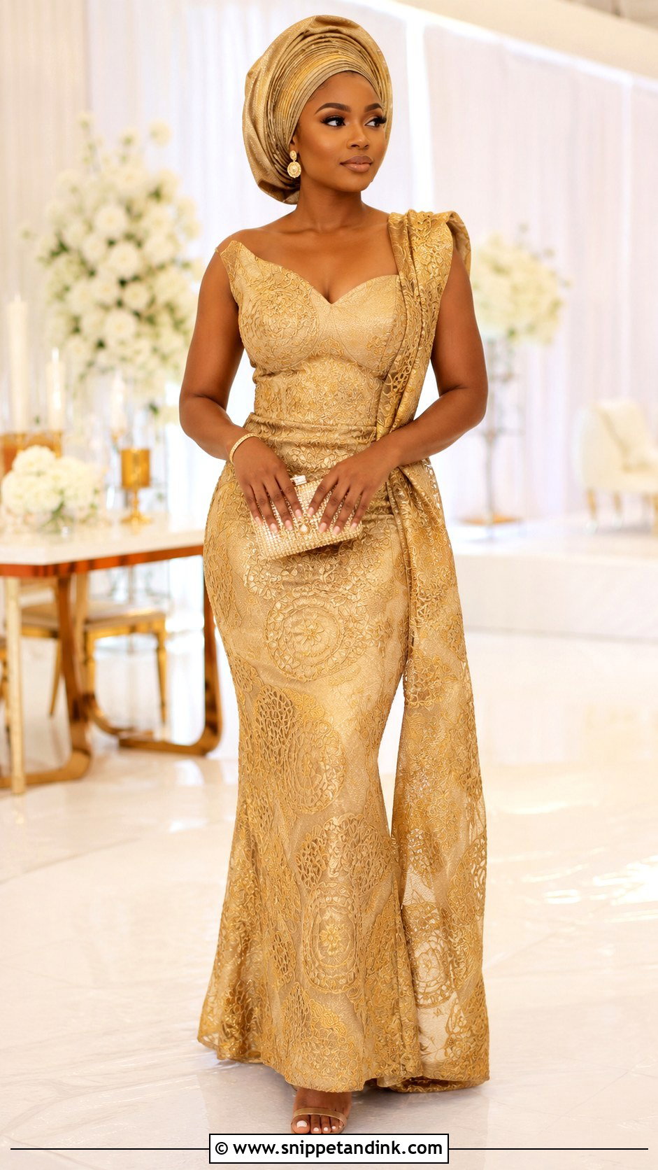 Gold Traditional Wedding Dress South Africa - Snippet and Ink - 25 Traditional Wedding Dresses South Africa