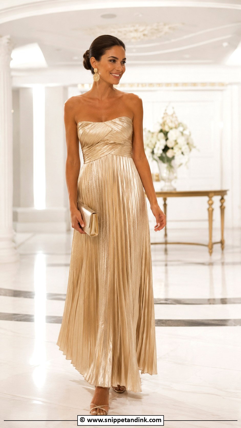 Gold Wedding Dress - Snippet and Ink - 25 Untraditional Wedding Dress Ideas