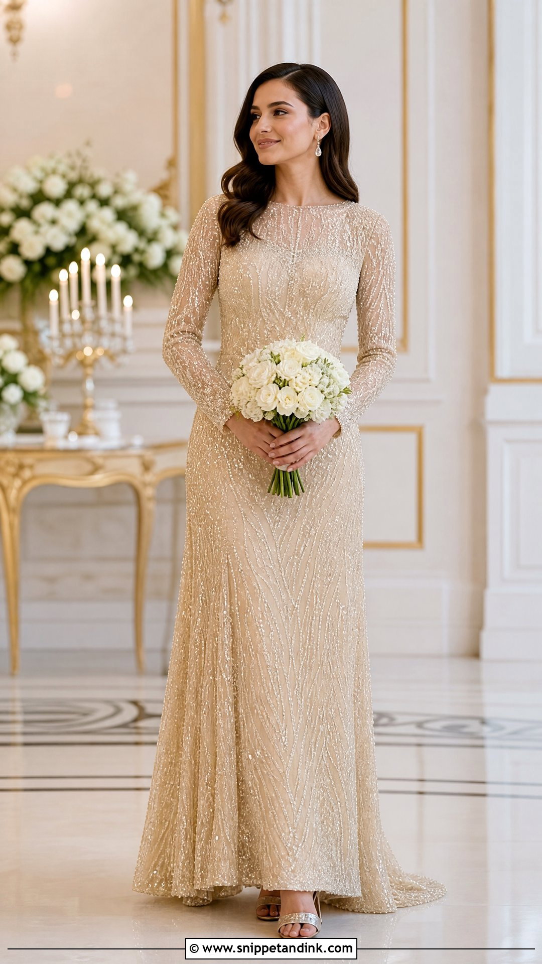Gold Wedding Dress - Snippet and Ink - 25 Wedding Dress Unique Ideas