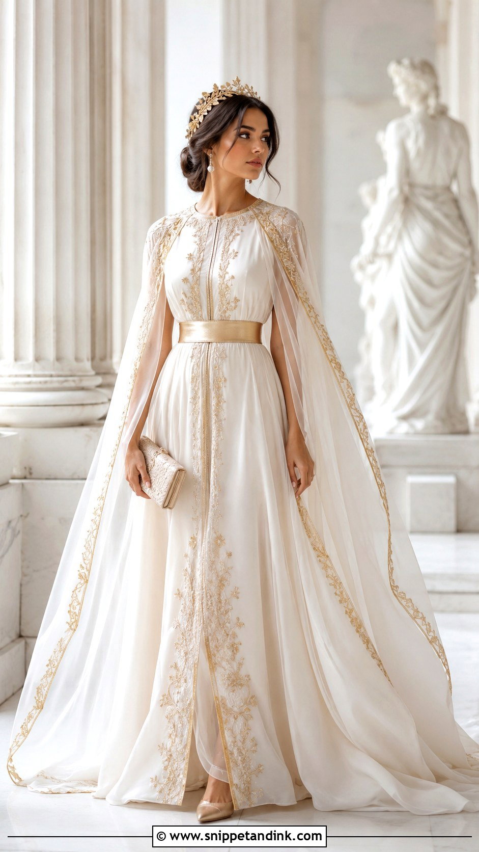 Golden Princess Ivory Dress - Snippet and Ink - 20 Golden Princess Ideas