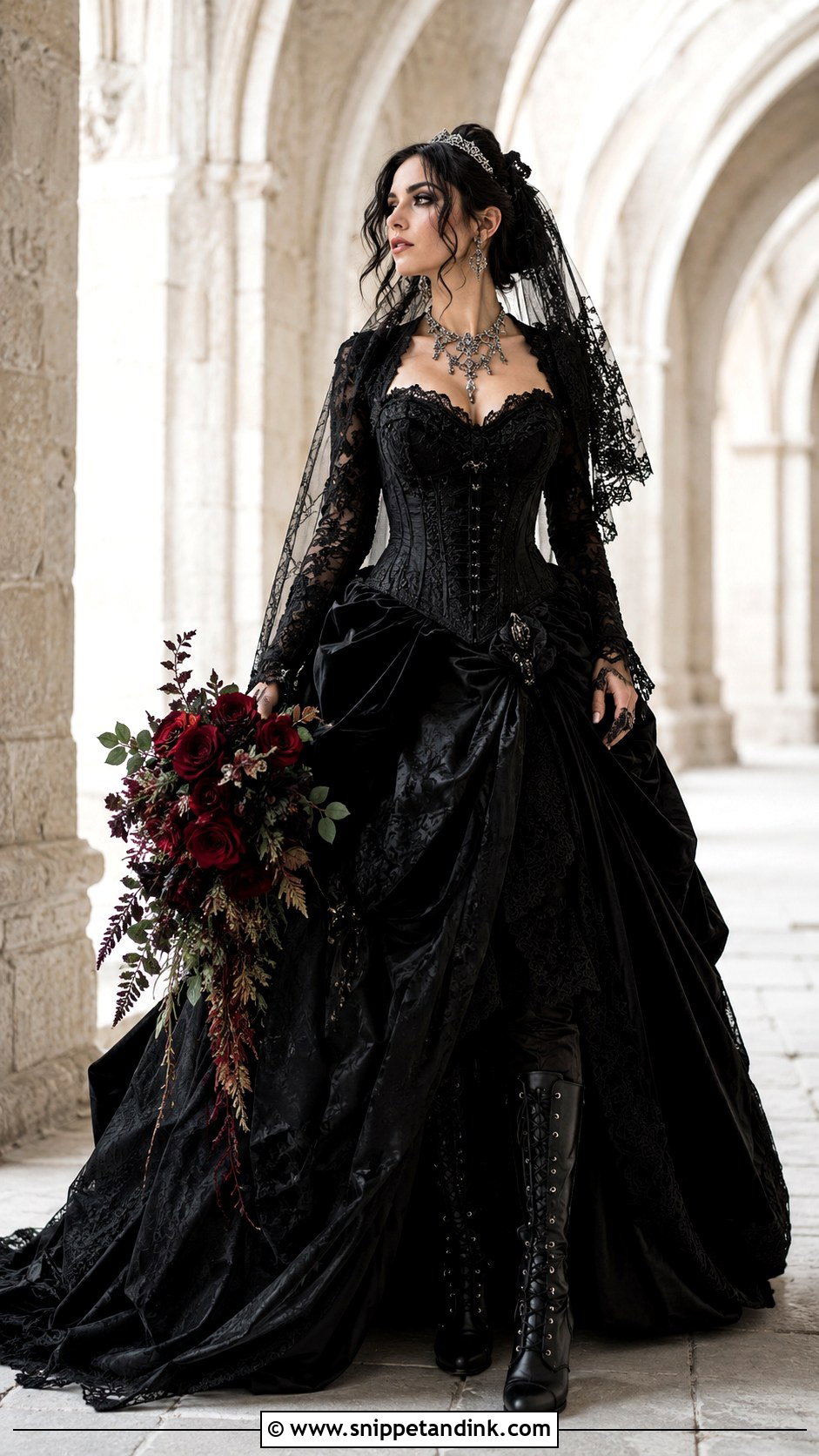 Gothic Pirate Wedding Dress - Snippet and Ink - 25 Pirate Wedding Dress Ideas