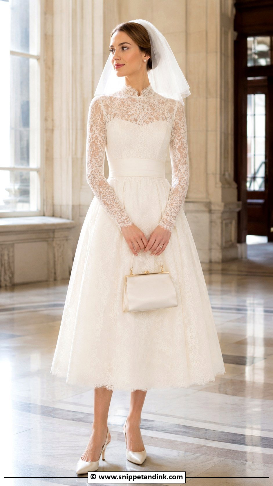 Grace Kelly Civil Ceremony Wedding Dress - Snippet and Ink - 30 Grace Kelly Wedding Dress Ideas