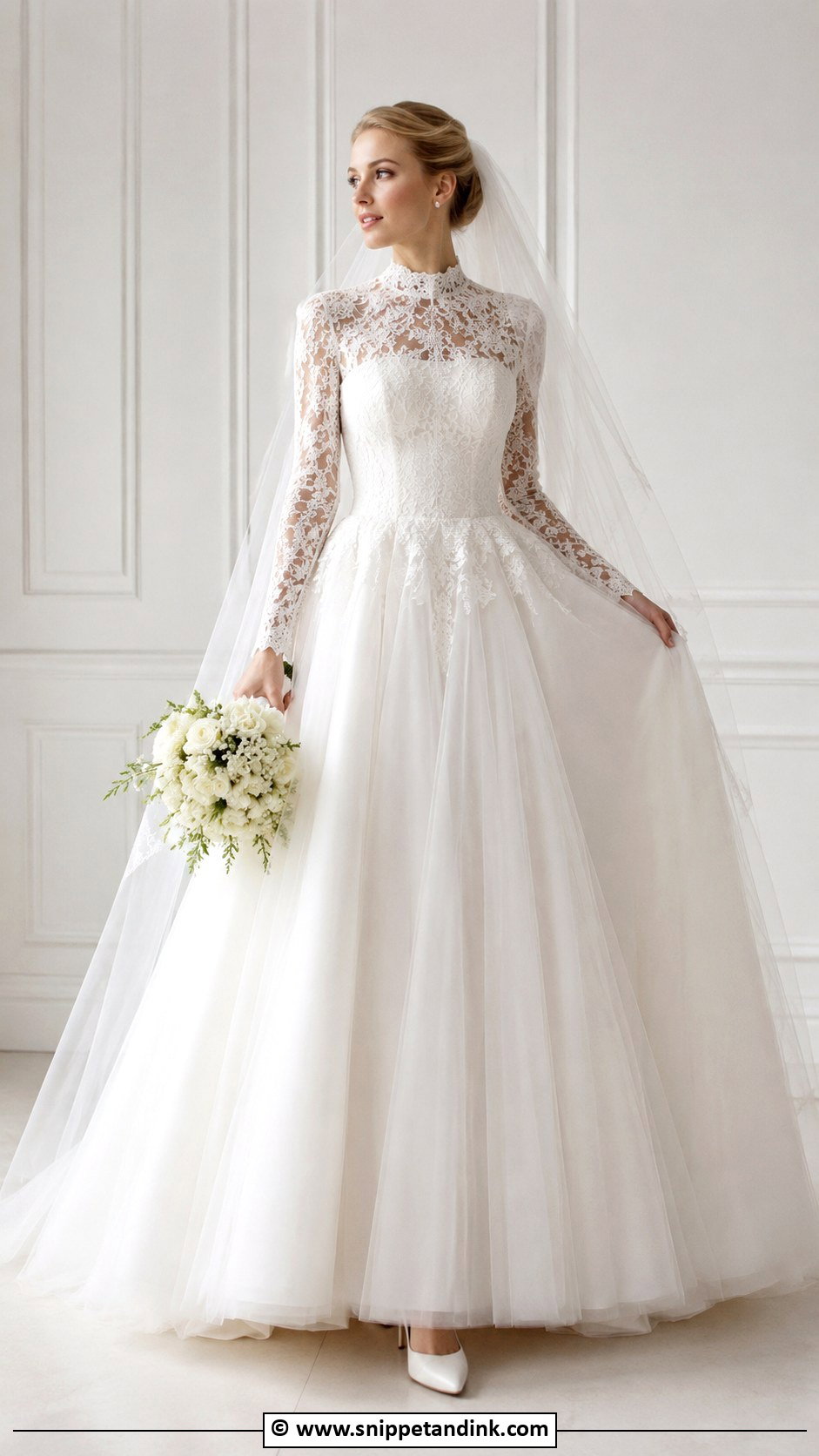 Grace Kelly Corset Bodice Wedding Dress - Snippet and Ink - 30 Grace Kelly Wedding Dress Ideas