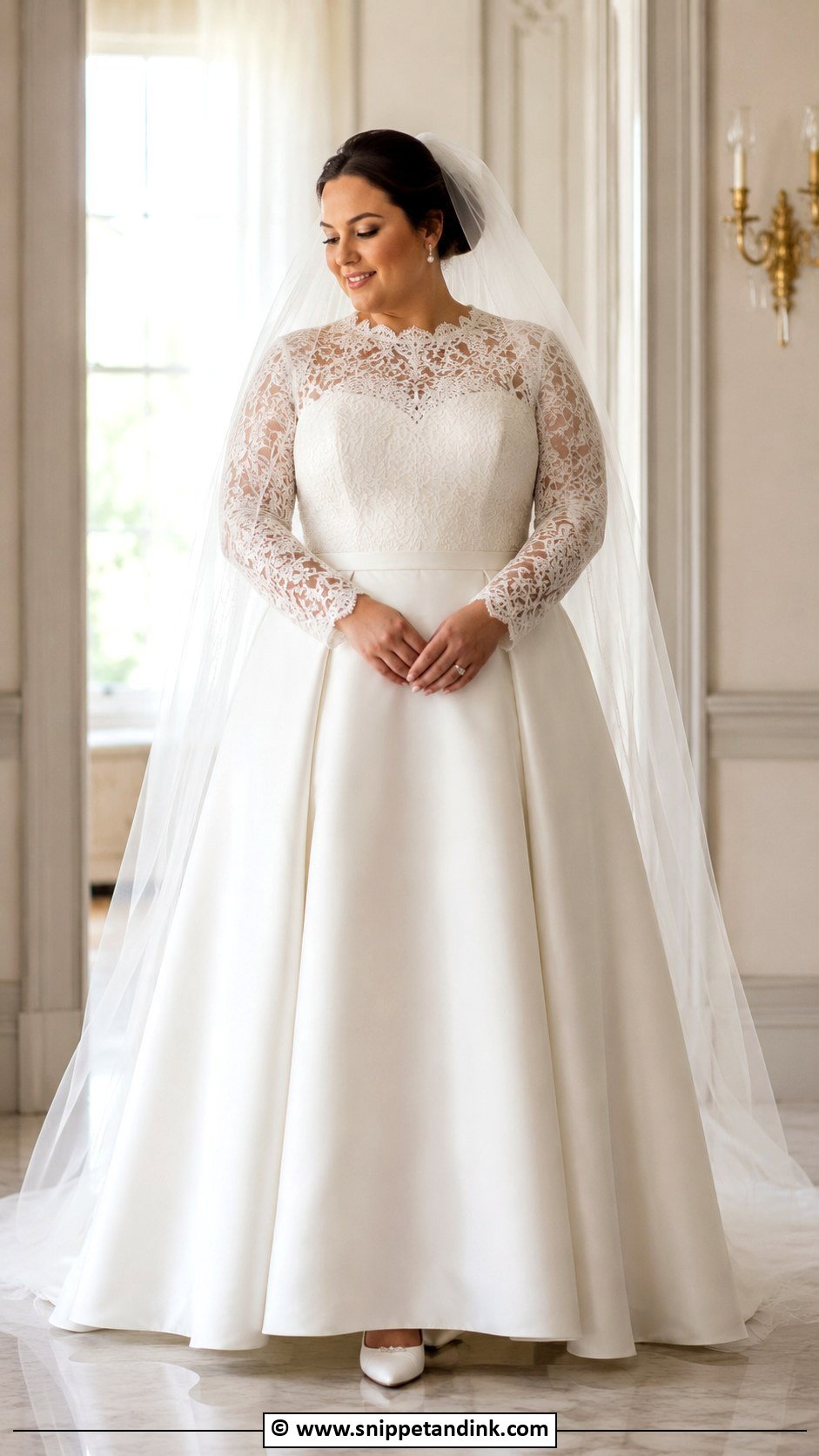 Grace Kelly Plus Size Wedding Dress - Snippet and Ink - 30 Grace Kelly Wedding Dress Ideas