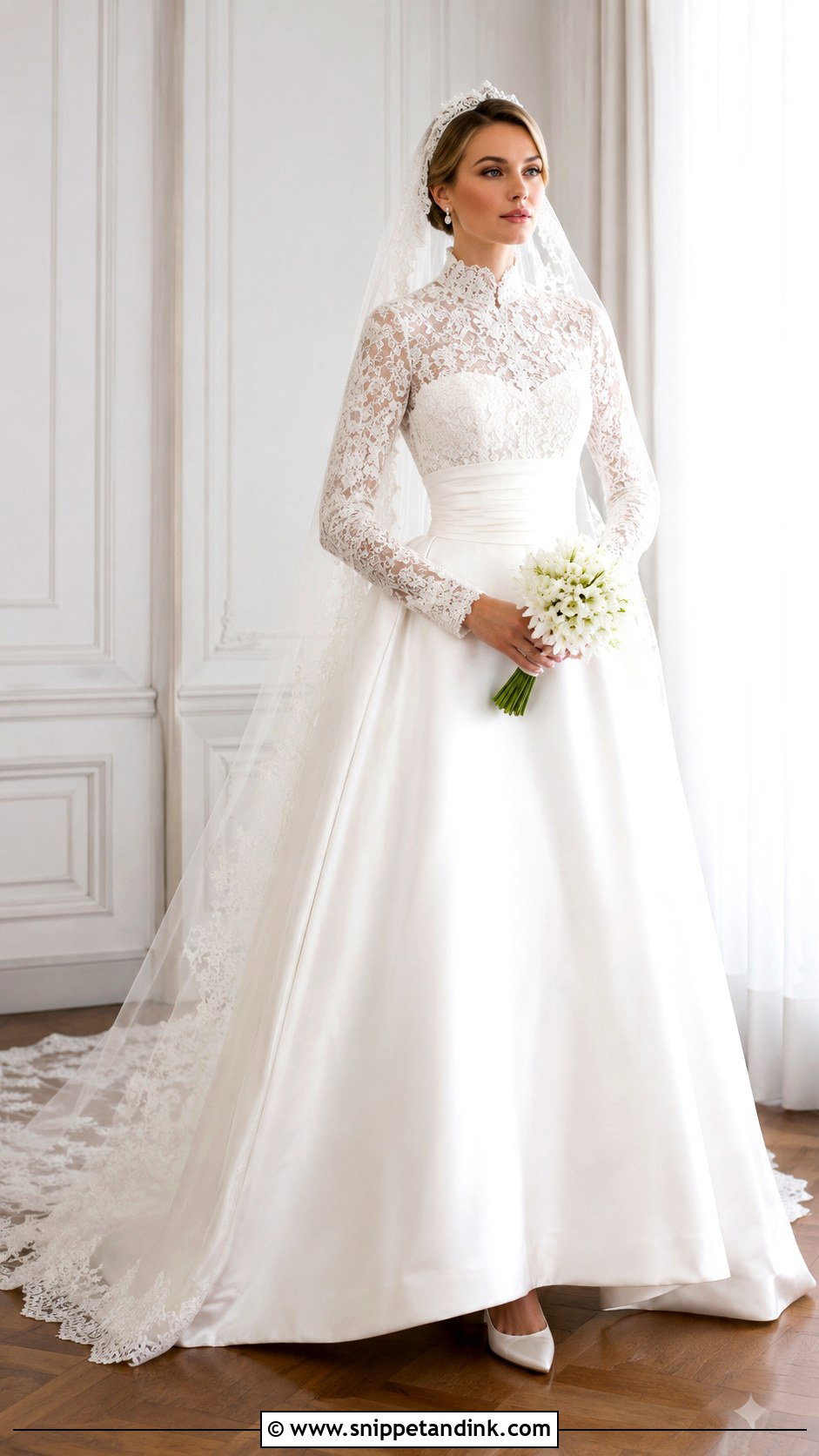 Grace Kelly Wedding Dress - Snippet and Ink - 30 Celebrity Wedding Dresses