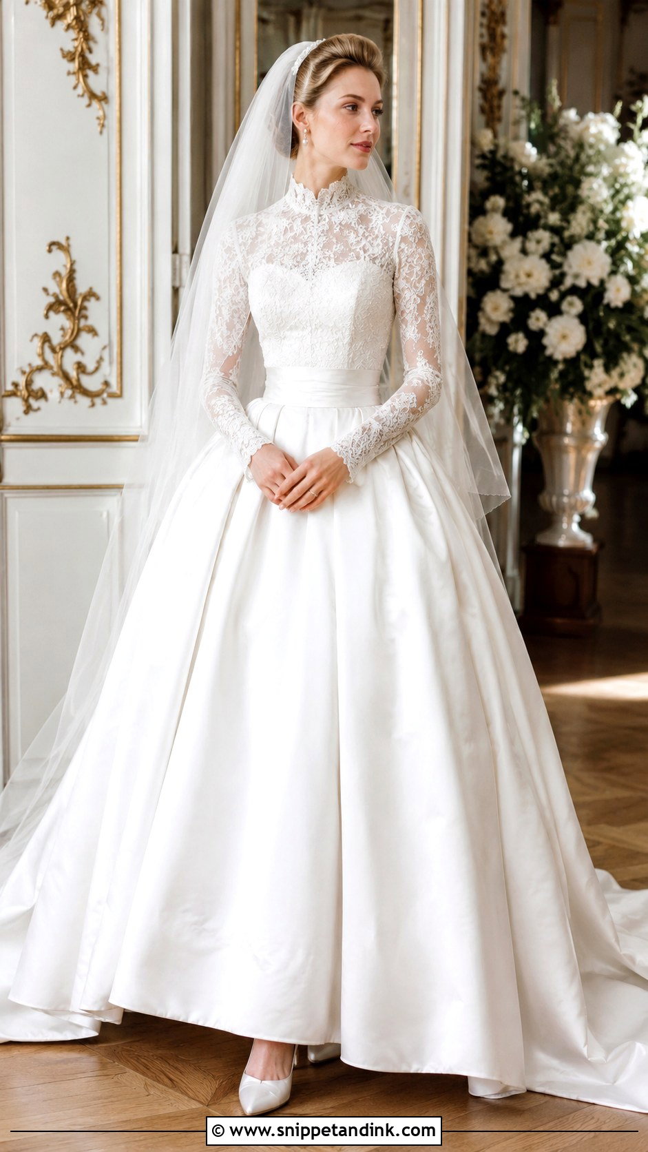 Grace Kelly Wedding Dress - Snippet and Ink - 30 Iconic Wedding Dresses