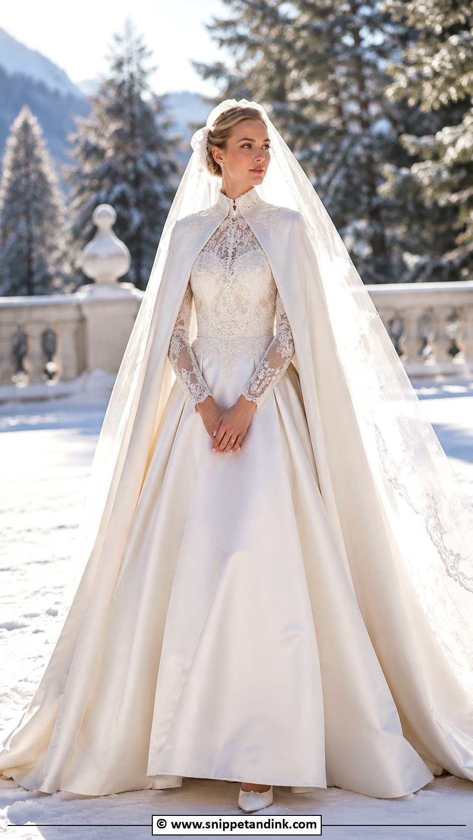 Grace Kelly Winter Wedding Dress - Snippet and Ink - 30 Grace Kelly Wedding Dress Ideas
