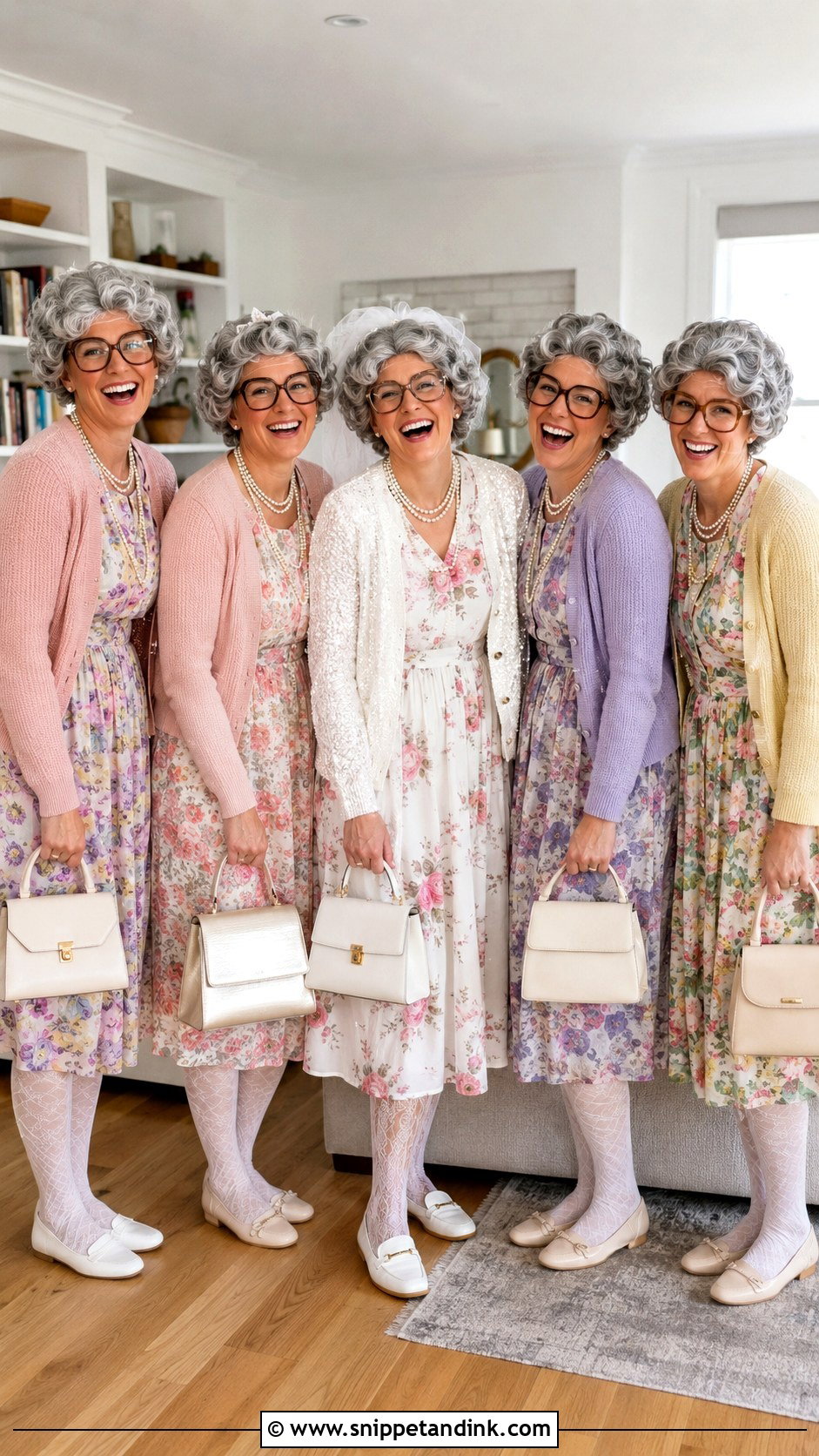 Grandma Costume Bachelorette Theme - Snippet and Ink - 20 Funny Bachelorette Dress Up Themes