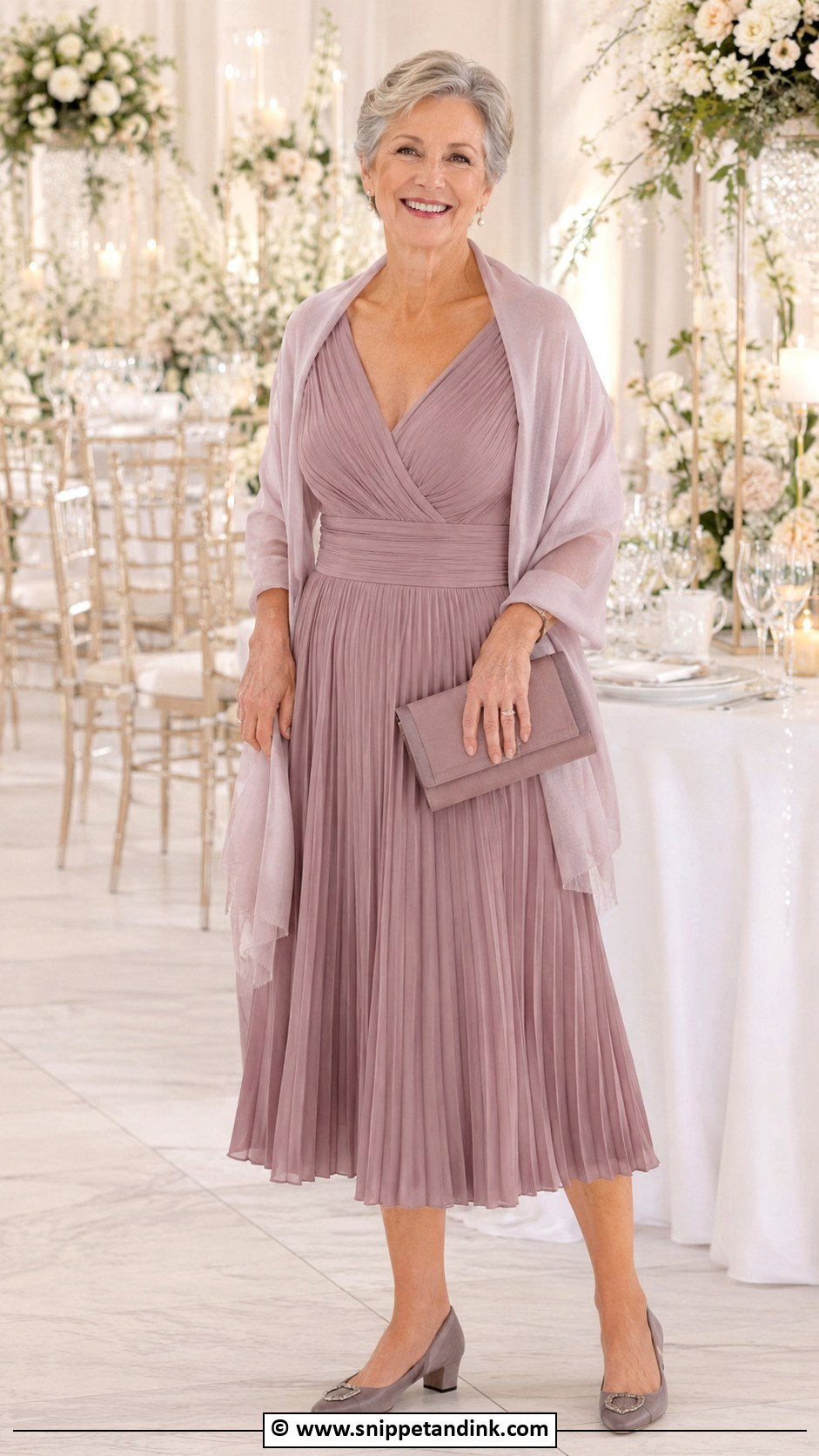 Grandma Mauve Dress For Wedding - Snippet and Ink - 25 Grandma Dress for Wedding Ideas