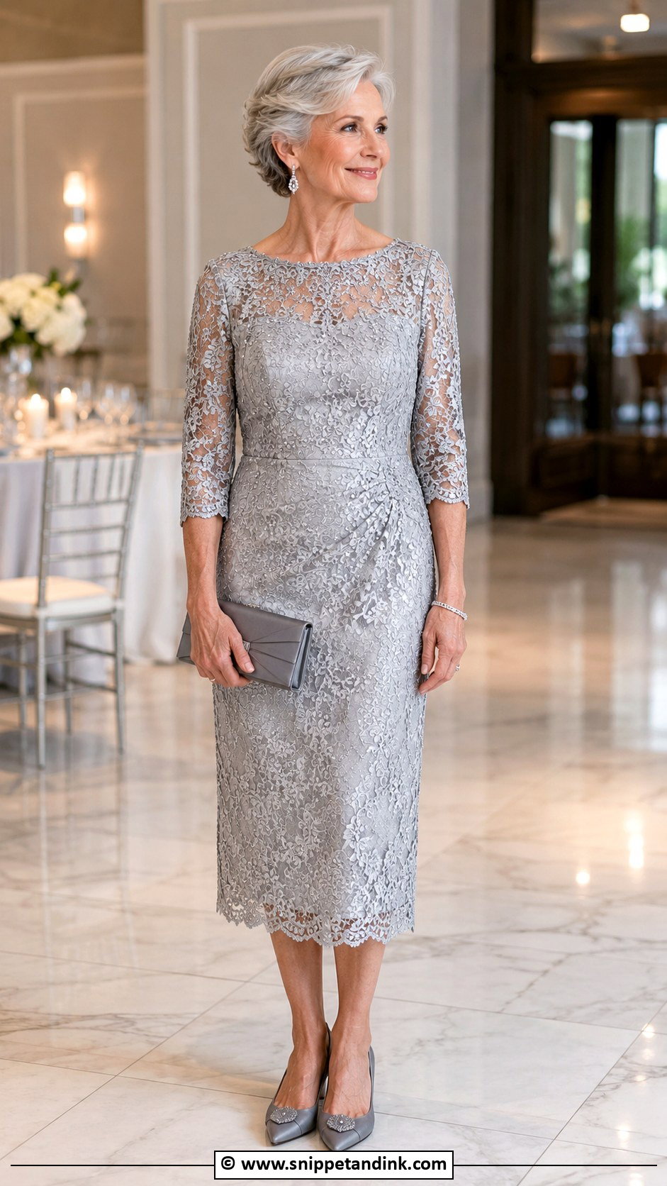 Grandma Silver Dress For Wedding - Snippet and Ink - 25 Grandma Dress for Wedding Ideas