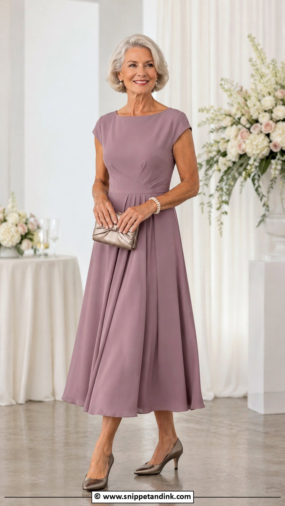 Grandma Tea Length Dress For Wedding - Snippet and Ink - 25 Grandma Dress for Wedding Ideas