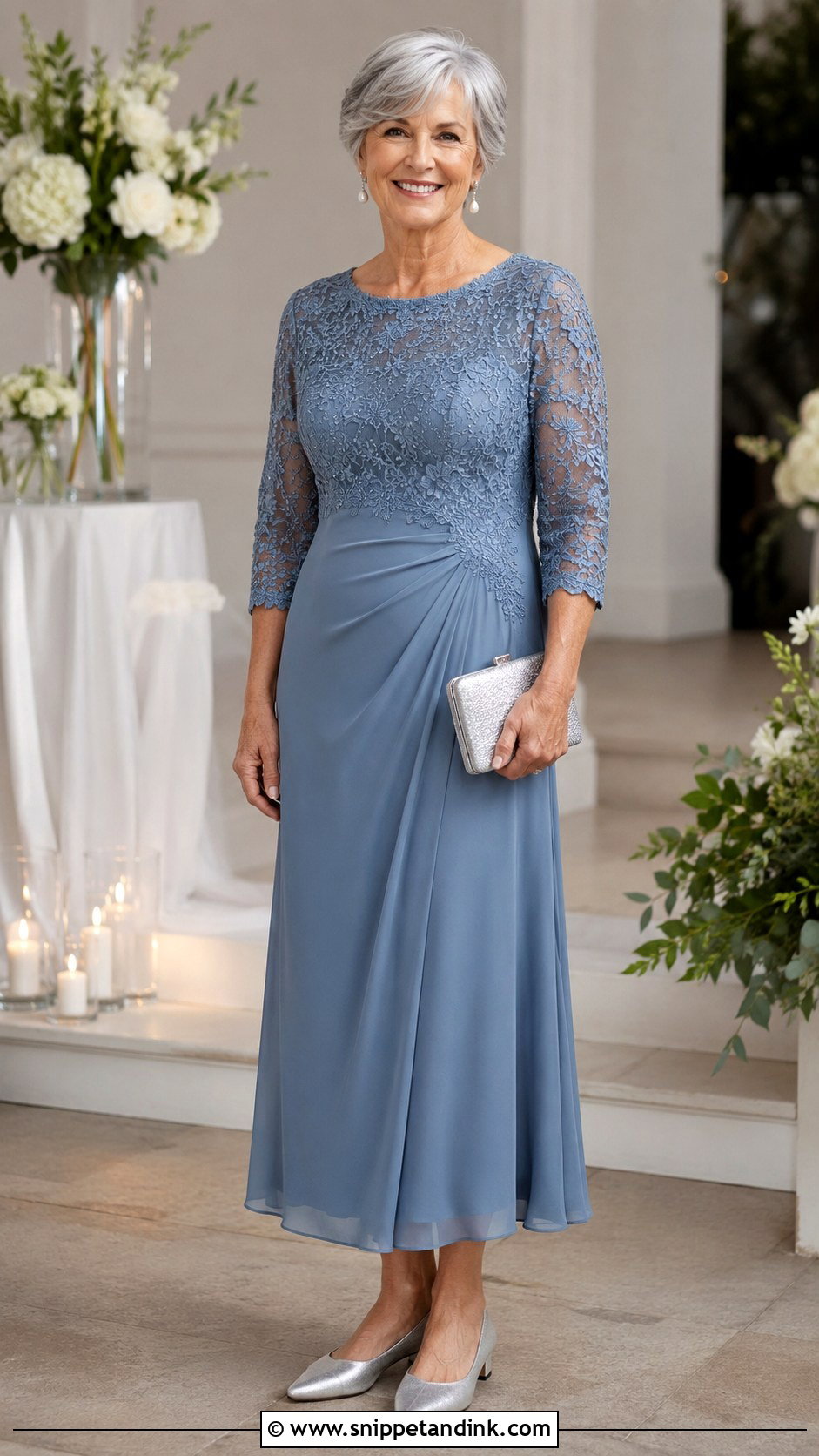 Grandmother Of The Bride Dress With Sleeves - Snippet and Ink - 30 Grandmother of the Bride Dresses