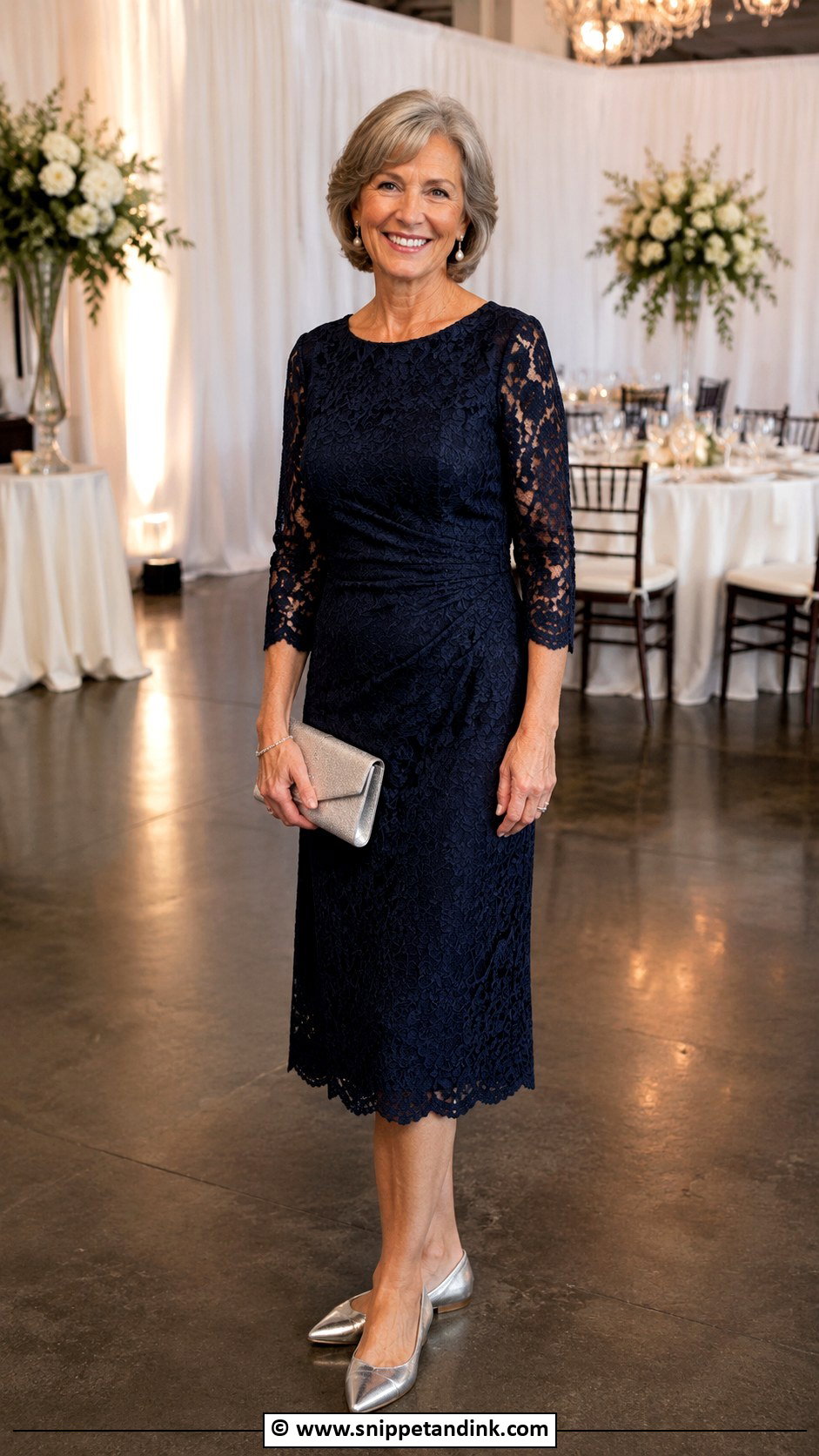 Grandmother Wedding Outfit With Elegant Flats - Snippet and Ink - 30 Grandmother Wedding Outfit Ideas