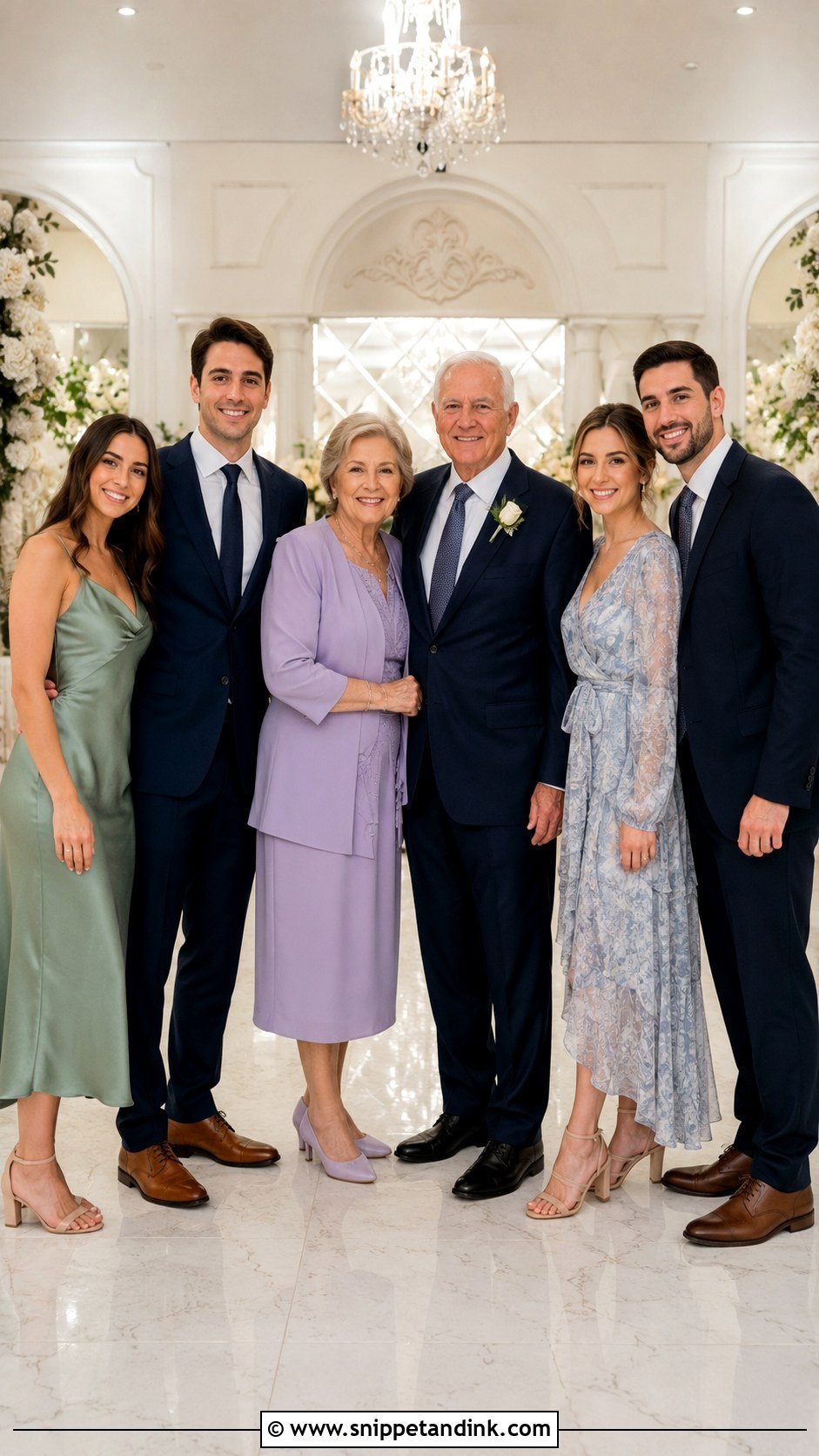 Grandparents Family Wedding Attire - Snippet and Ink - 20 Family Wedding Attire Ideas