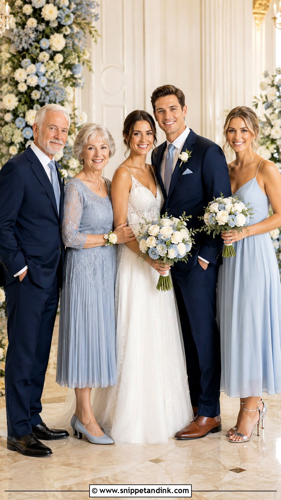 Grandparents Family Wedding Outfit - Snippet and Ink - 25 Family Outfits for Wedding