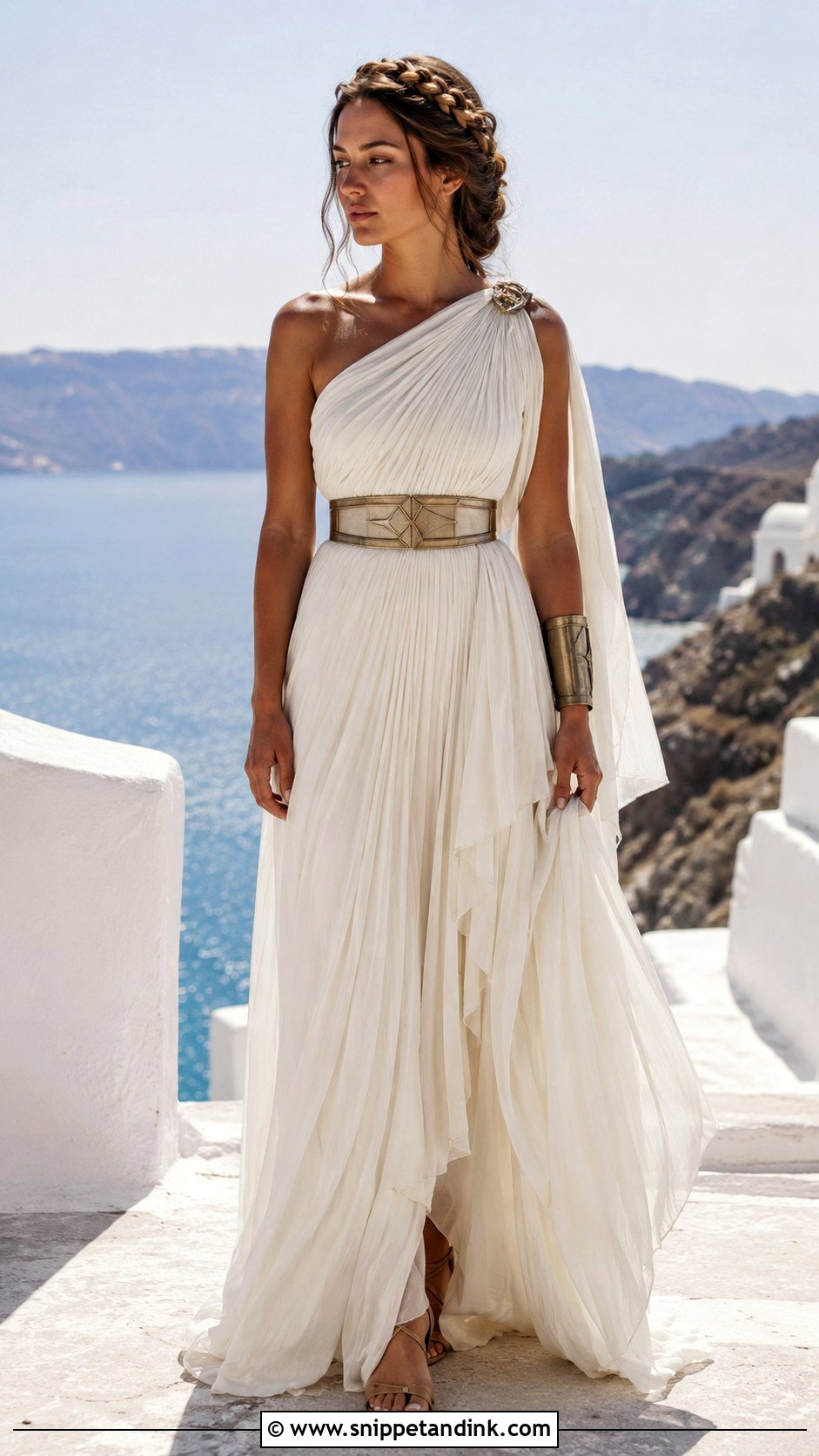 Grecian Star Wars Wedding Dress - Snippet and Ink - 25 Star Wars Wedding Dress Ideas