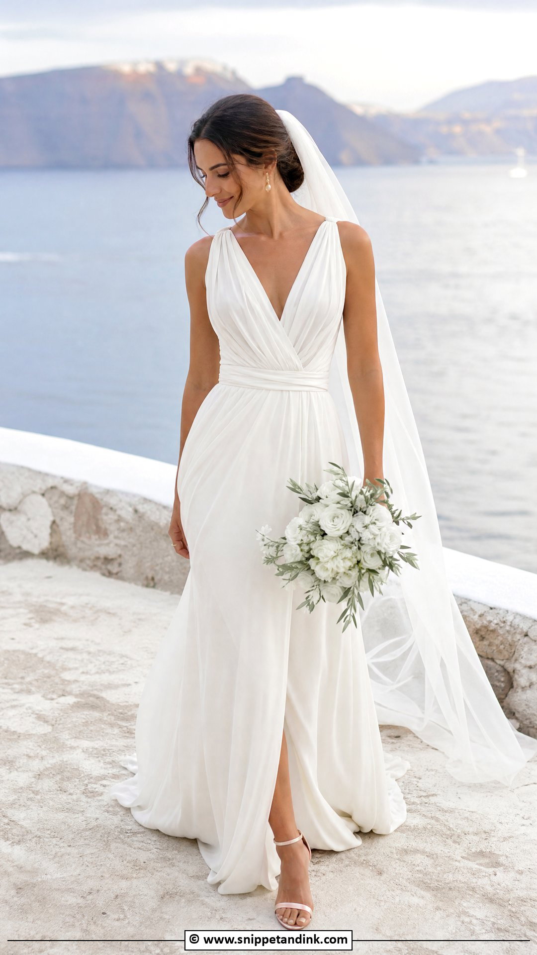 Grecian Wedding Dress - Snippet and Ink - 35 Ethereal Wedding Dress Ideas