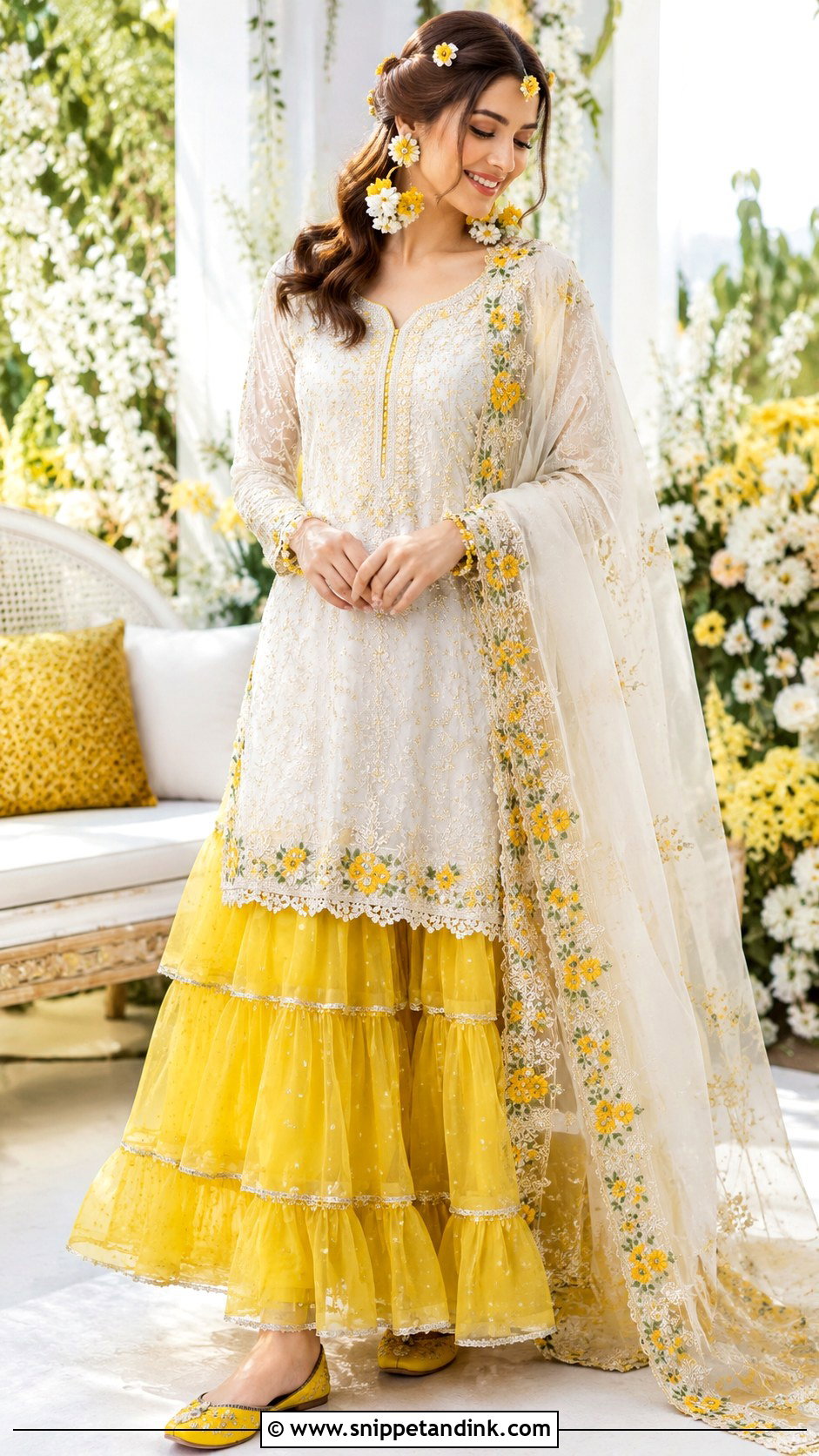 Green Angrakha Dholki Dress - Snippet and Ink - 20 Dholki Dress for Bride Ideas