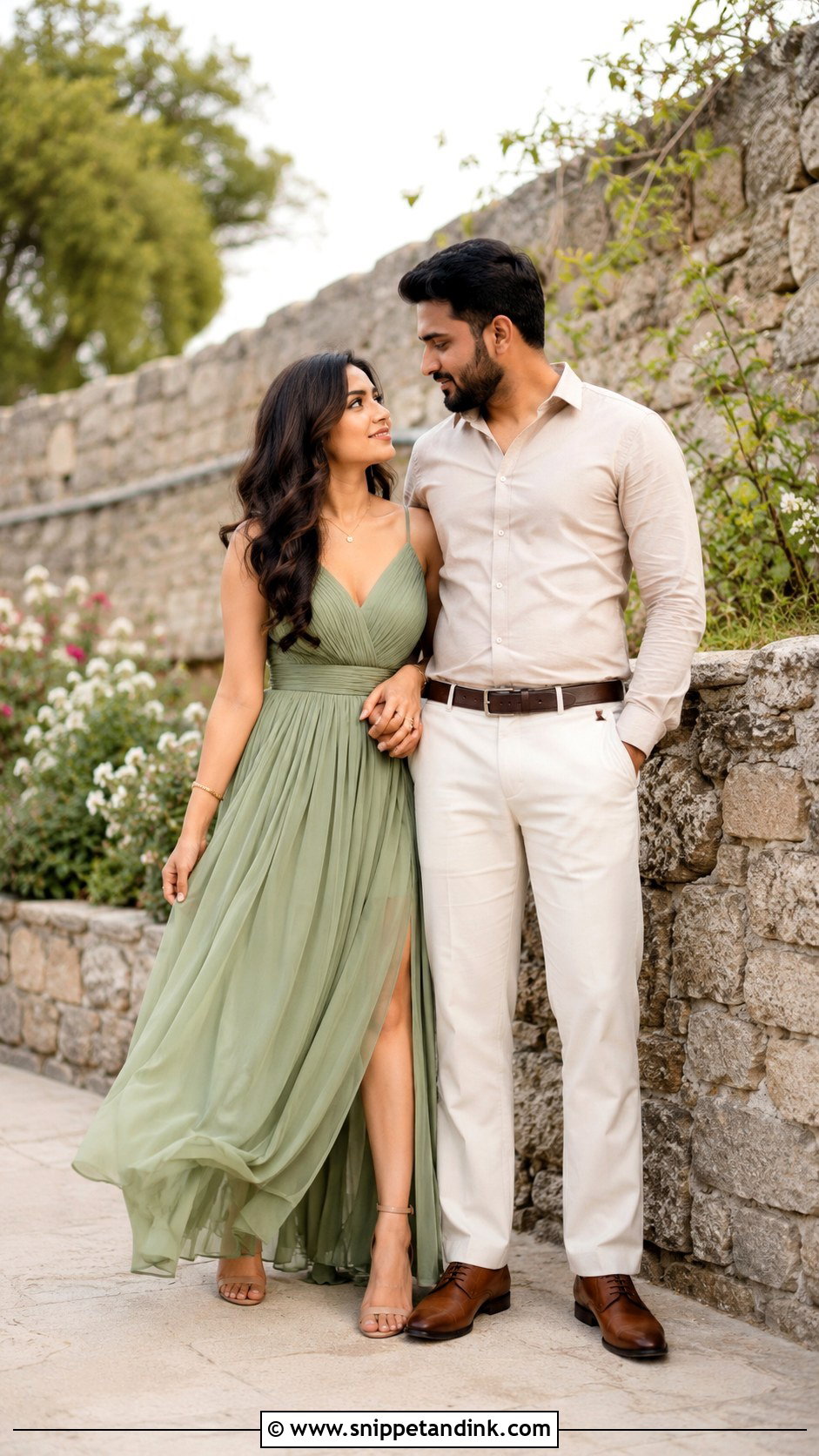 Green Dress Pre Wedding Shoot - Snippet and Ink - 25 Pre Wedding Shoot Dress Ideas