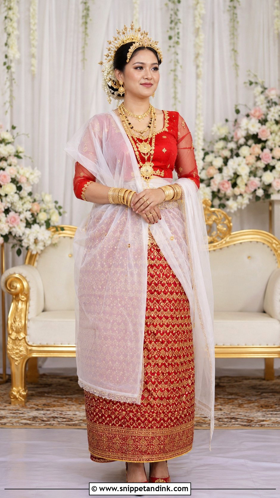Green Potloi Manipuri Bride - Snippet and Ink - 20 Manipuri Bride Ideas