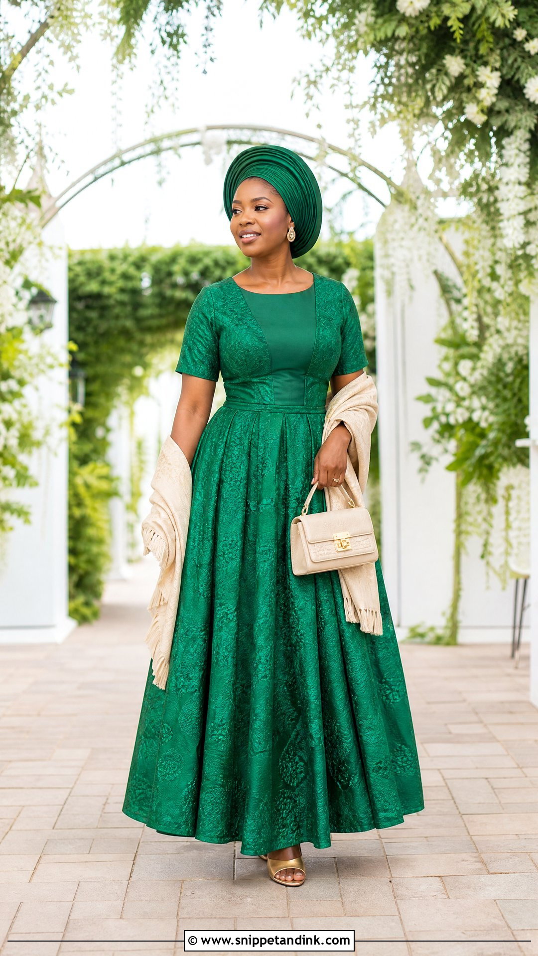 Green Tswana Wedding Dress - Snippet and Ink - 20 Tswana Wedding Dress Ideas