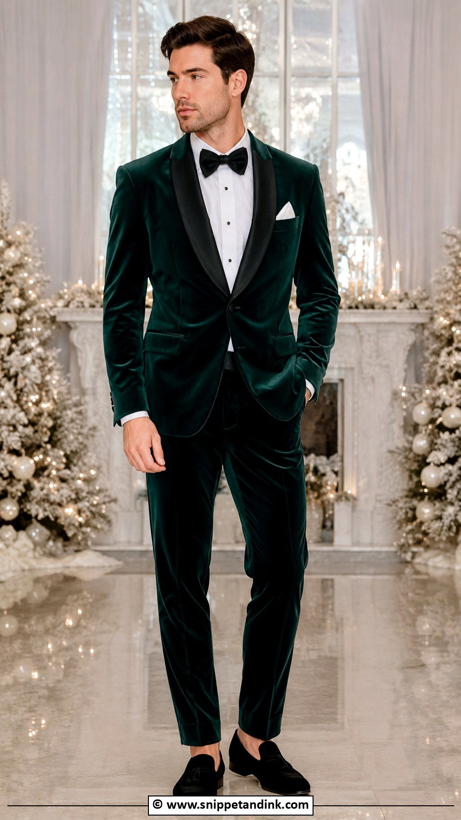 Green Velvet Wedding Suit - Snippet and Ink - 30 Green Wedding Suit Ideas