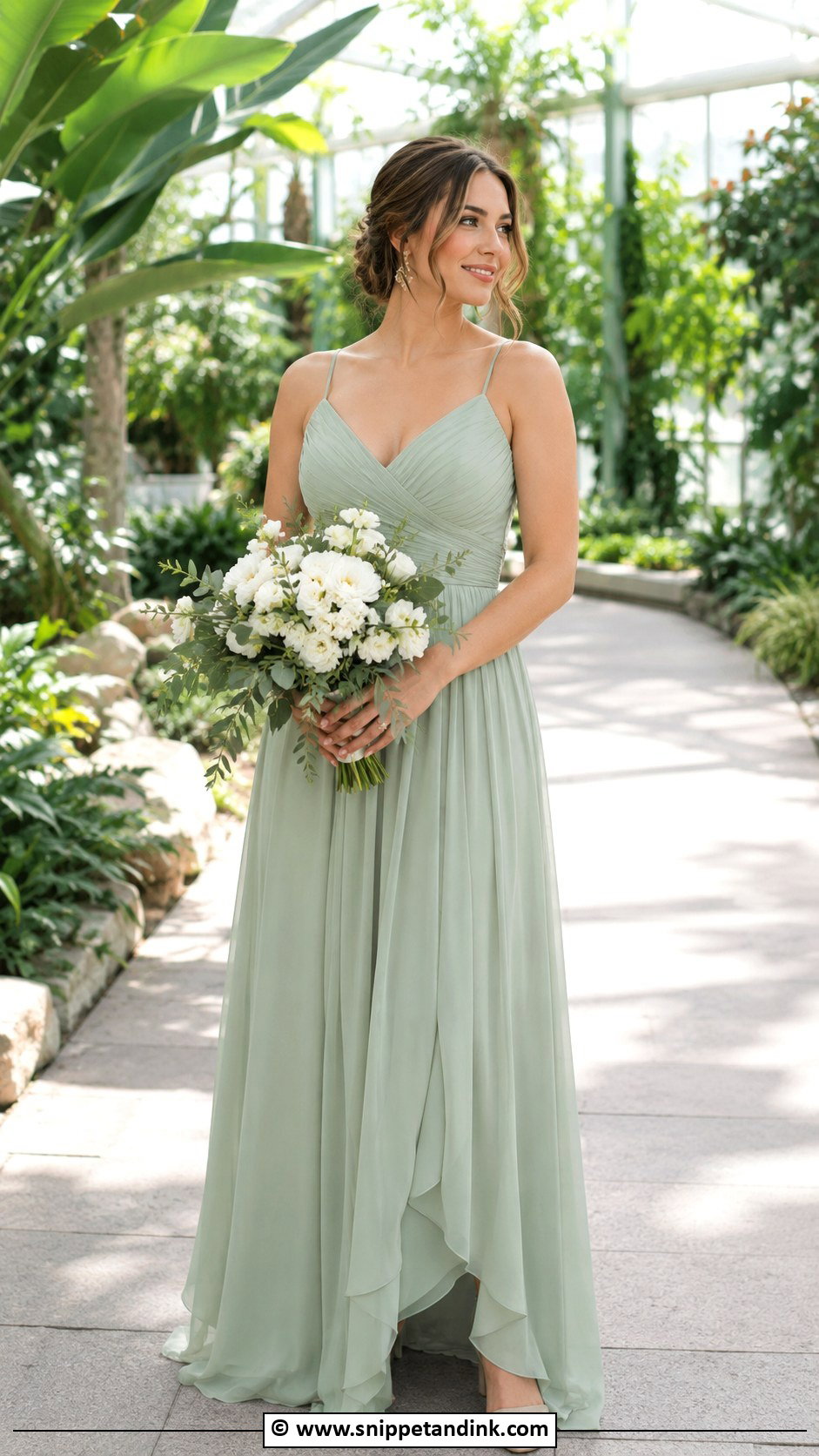 Green Wedding Dress - Snippet and Ink - 30 Alternative Wedding Dress Ideas