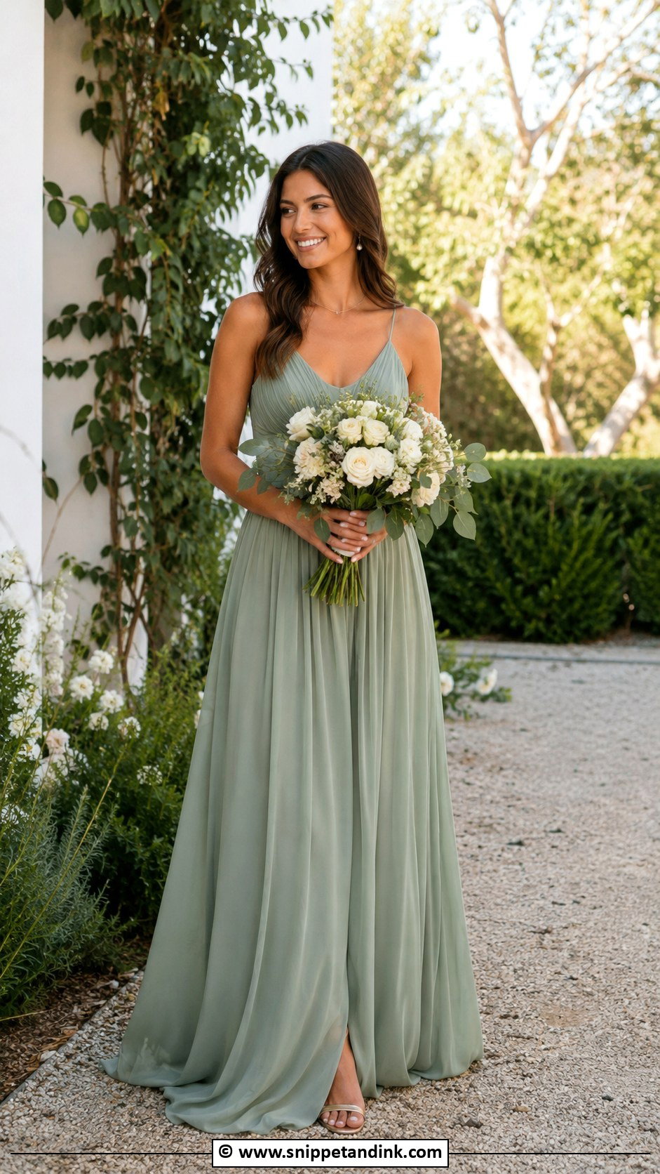 Green Wedding Dress - Snippet and Ink - 30 Non Traditional Wedding Dress Ideas