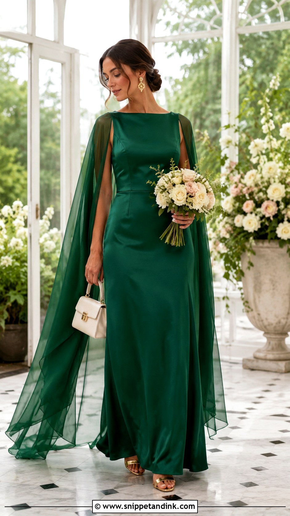 Green Wedding Dress - Snippet and Ink - 20 Alternative Bride Dress Ideas