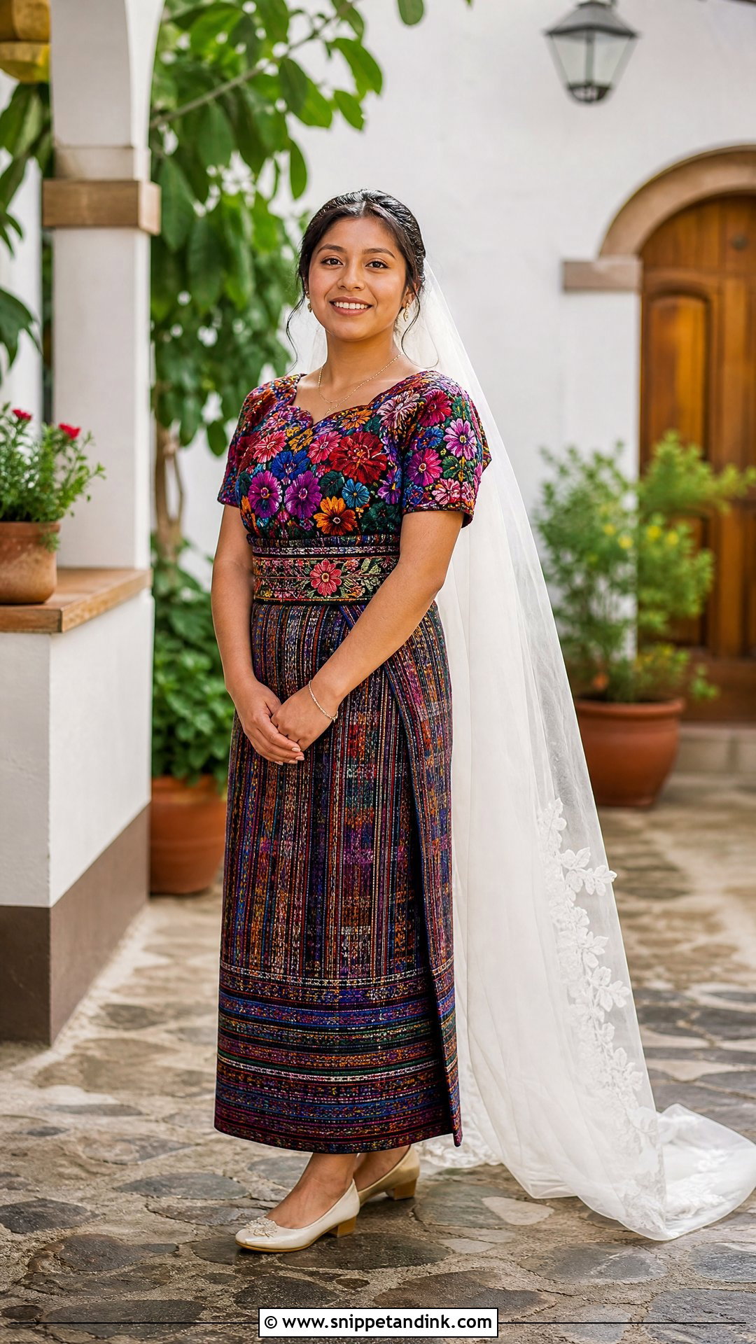 Guatemalan Huipil Bridal Outfit - Snippet and Ink - 20 Traditional Marriage Dress Ideas