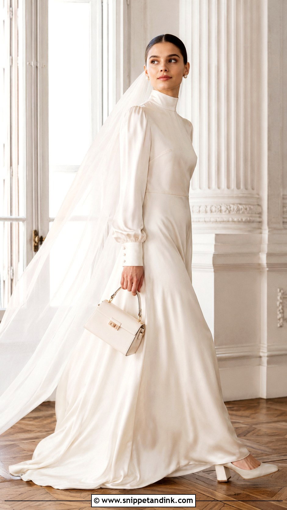 Gucci High Neck Wedding Dress - Snippet and Ink - 20 Gucci Wedding Dress Ideas