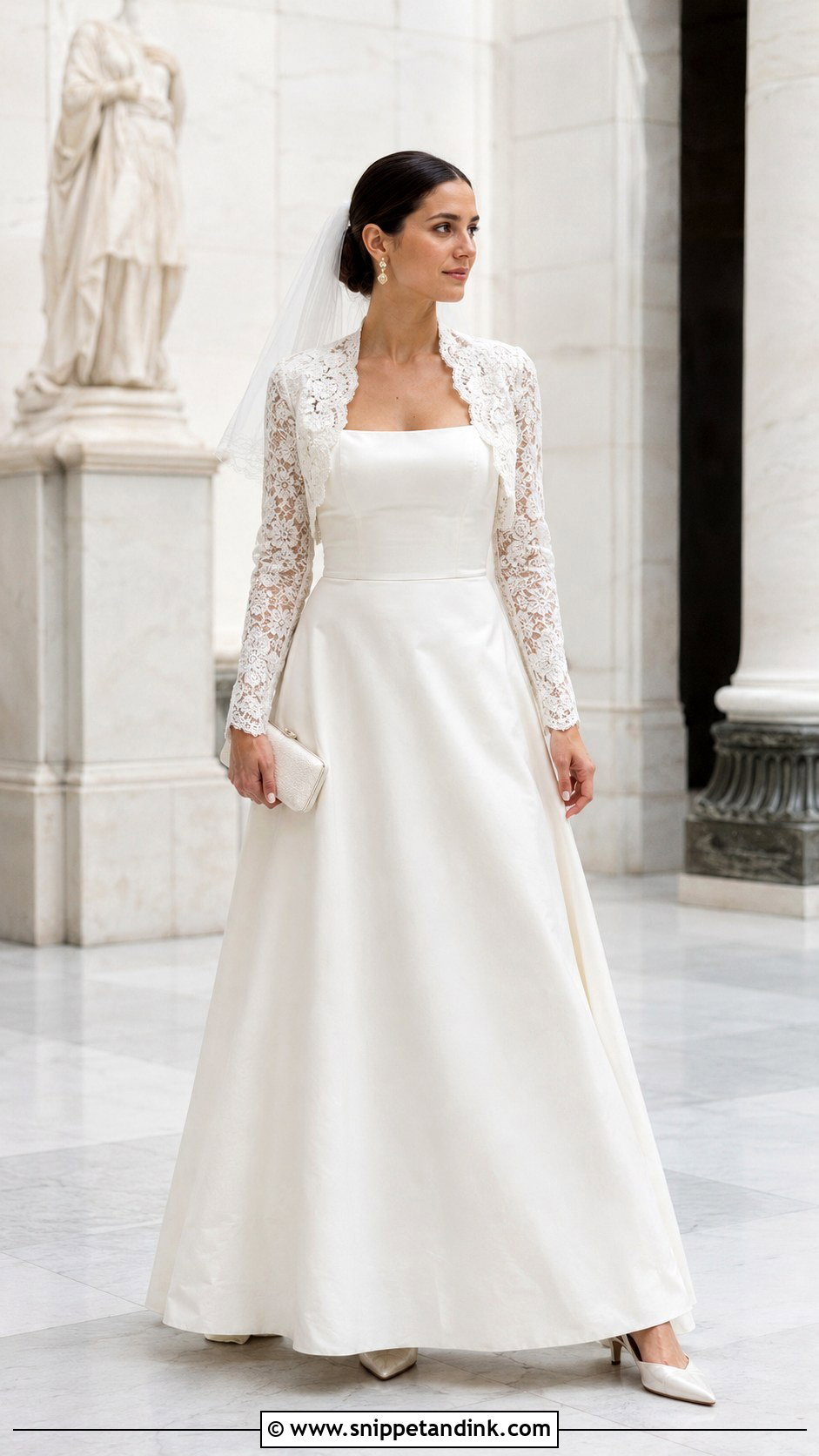 Gucci Square Neck Wedding Dress - Snippet and Ink - 20 Gucci Wedding Dress Ideas