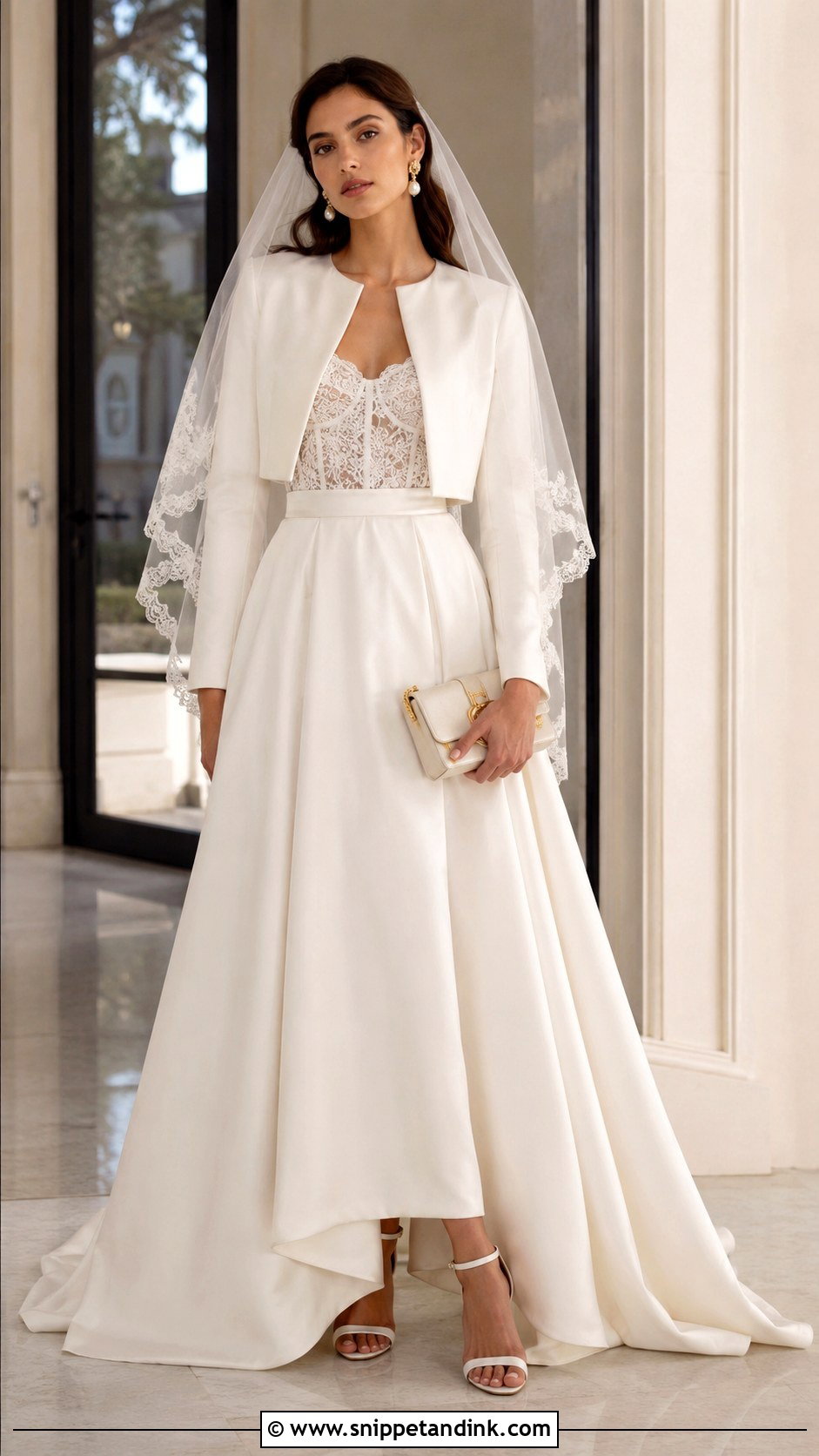 Gucci Two Piece Wedding Dress - Snippet and Ink - 20 Gucci Wedding Dress Ideas