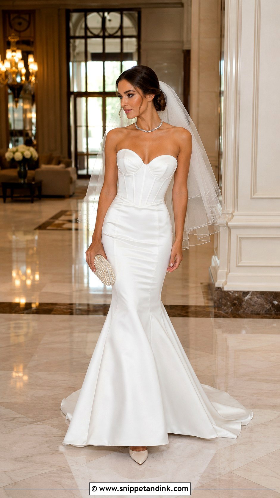 Guess Strapless Mermaid Wedding Dress - Snippet and Ink - 20 Guess Wedding Dresses