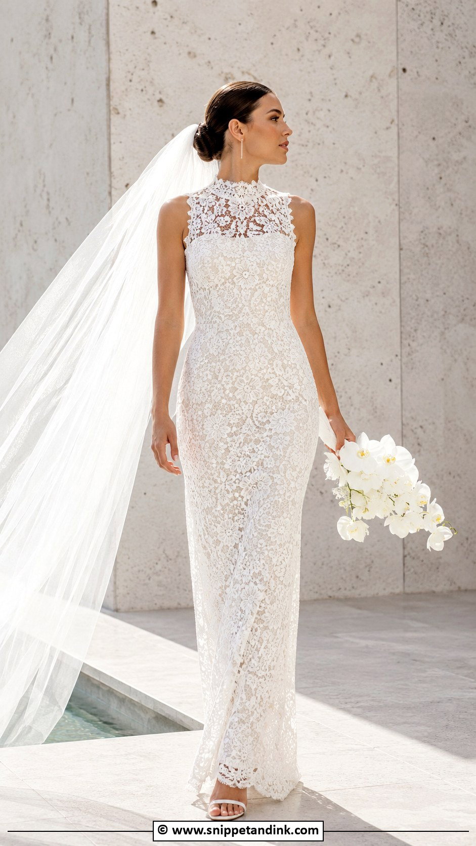 Guipure Lace Wedding Dress - Snippet and Ink - 25 Lacy Wedding Dresses