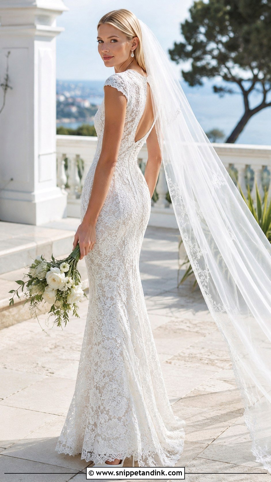 Gwyneth Paltrow Lace Wedding Dress - Snippet and Ink - 20 Celebrity Wedding Dress Ideas