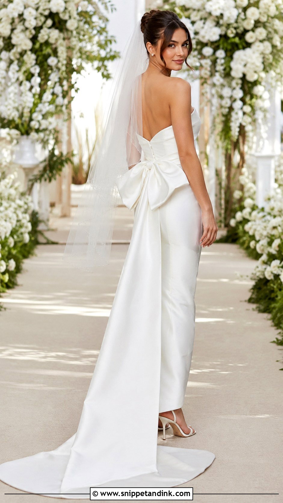 Hailee Steinfeld Bow Back Wedding Dress - Snippet and Ink - 20 Hailee Steinfeld Wedding Dress Ideas