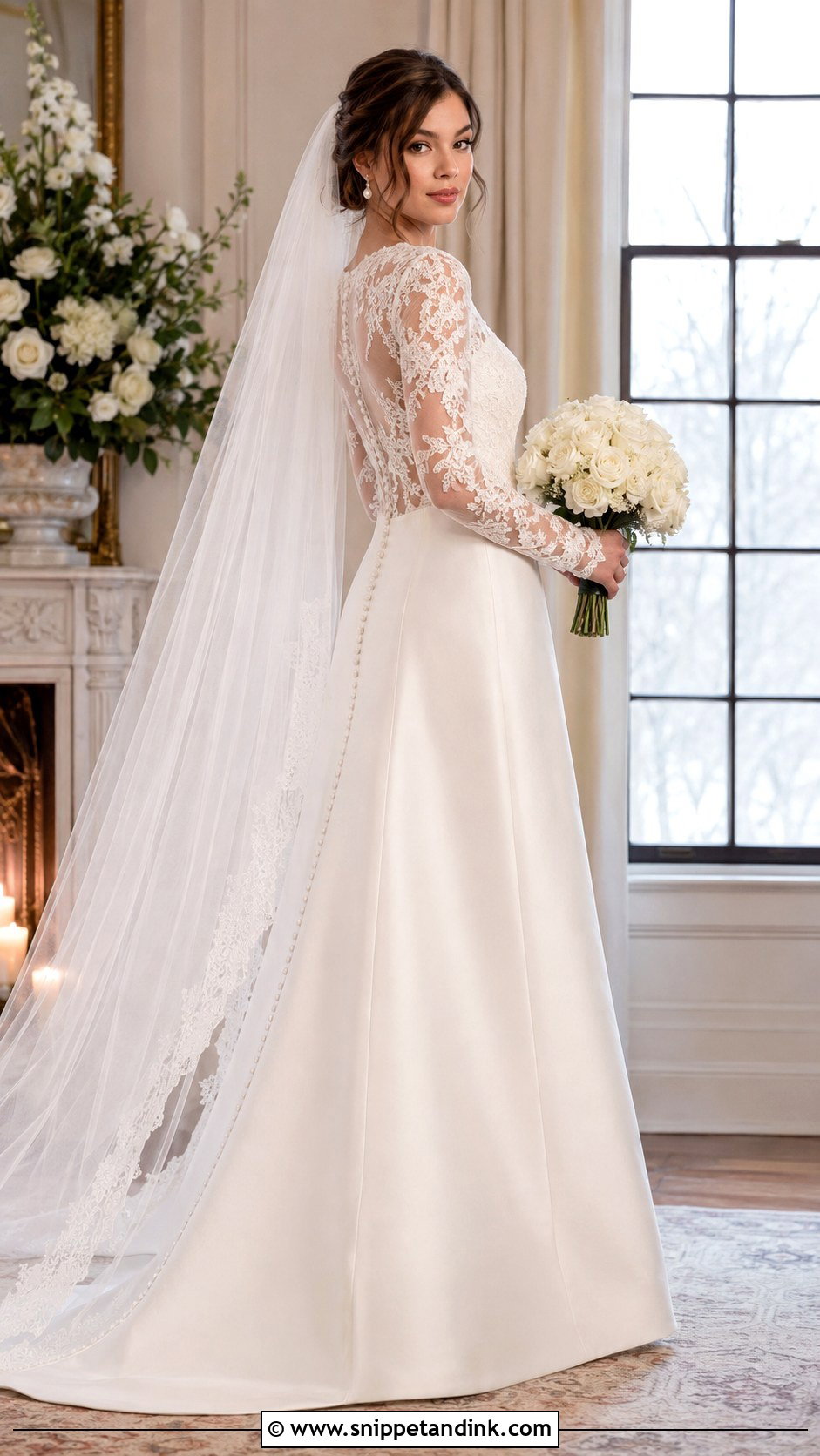 Hailee Steinfeld Long Sleeve Lace Wedding Dress - Snippet and Ink - 20 Hailee Steinfeld Wedding Dress Ideas