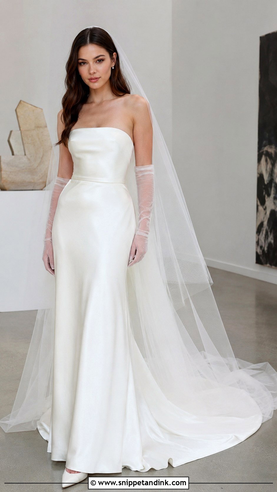 Hailee Steinfeld Minimal Ivory Wedding Dress - Snippet and Ink - 20 Hailee Steinfeld Wedding Dress Ideas