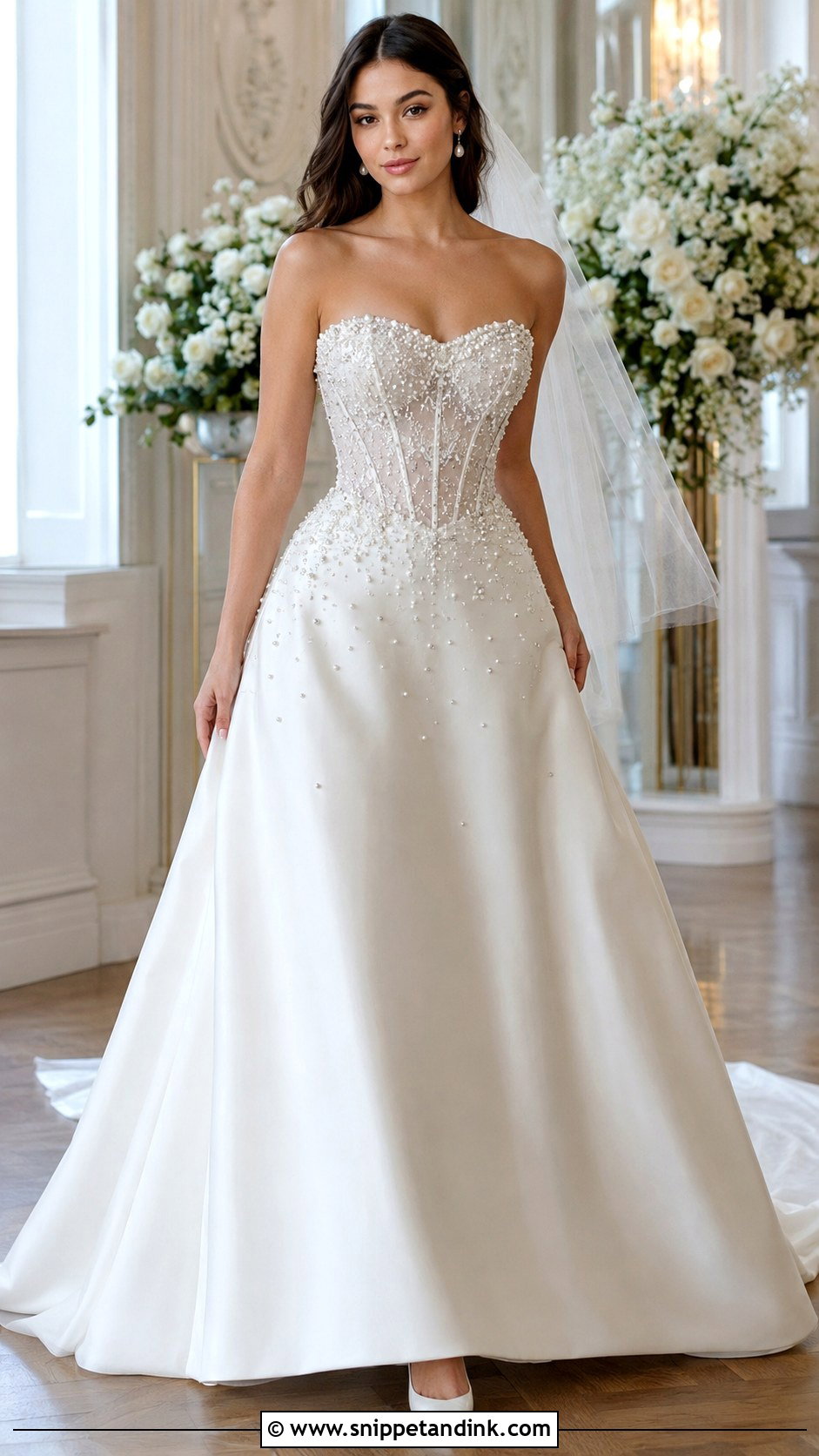 Hailee Steinfeld Pearl Corset Wedding Dress - Snippet and Ink - 20 Hailee Steinfeld Wedding Dress Ideas