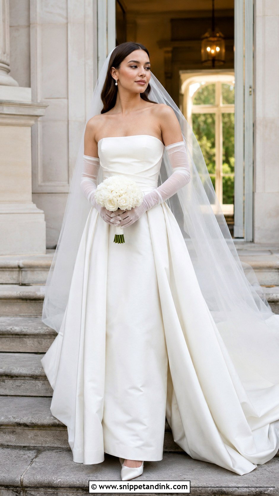 Hailee Steinfeld Wedding Dress With Opera Gloves - Snippet and Ink - 20 Hailee Steinfeld Wedding Dress Ideas