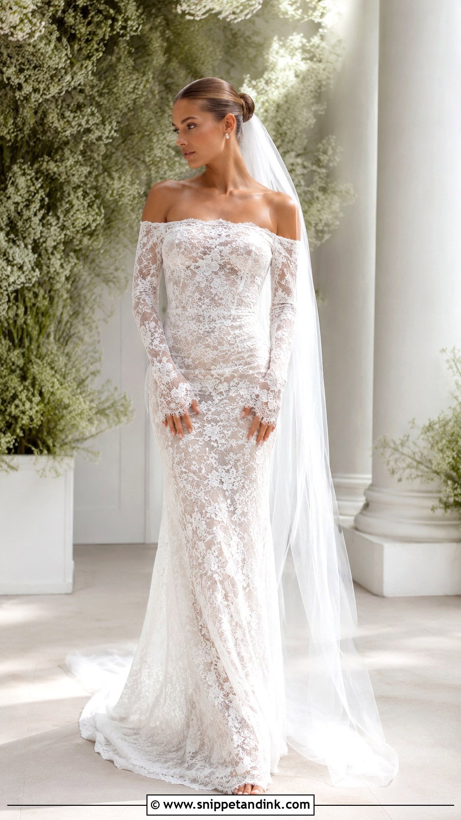 Hailey Bieber Wedding Dress - Snippet and Ink - 30 Iconic Wedding Dresses