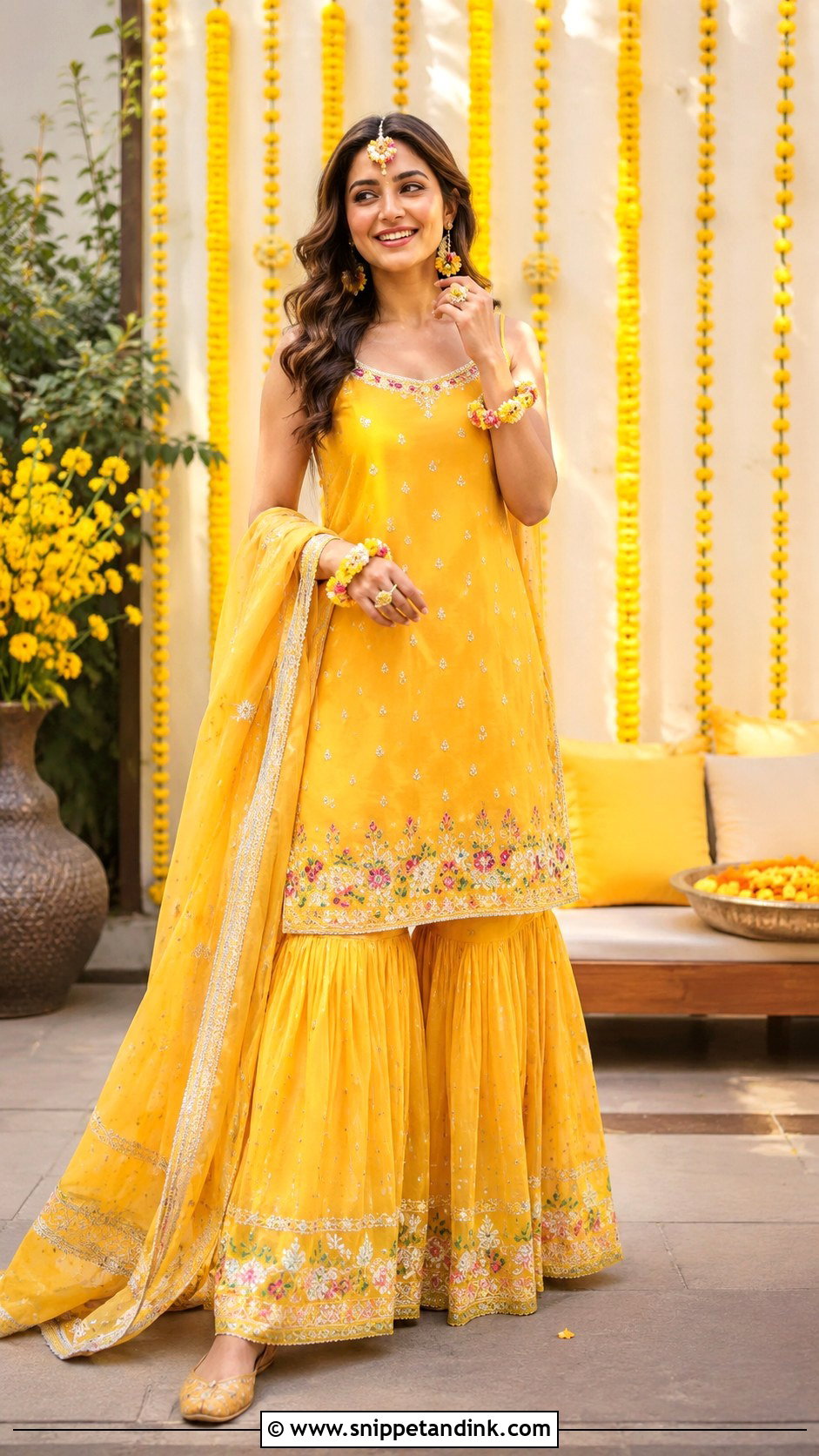 Haldi Dress For Wedding Function - Snippet and Ink - 30 Wedding Function Dress for Women Ideas