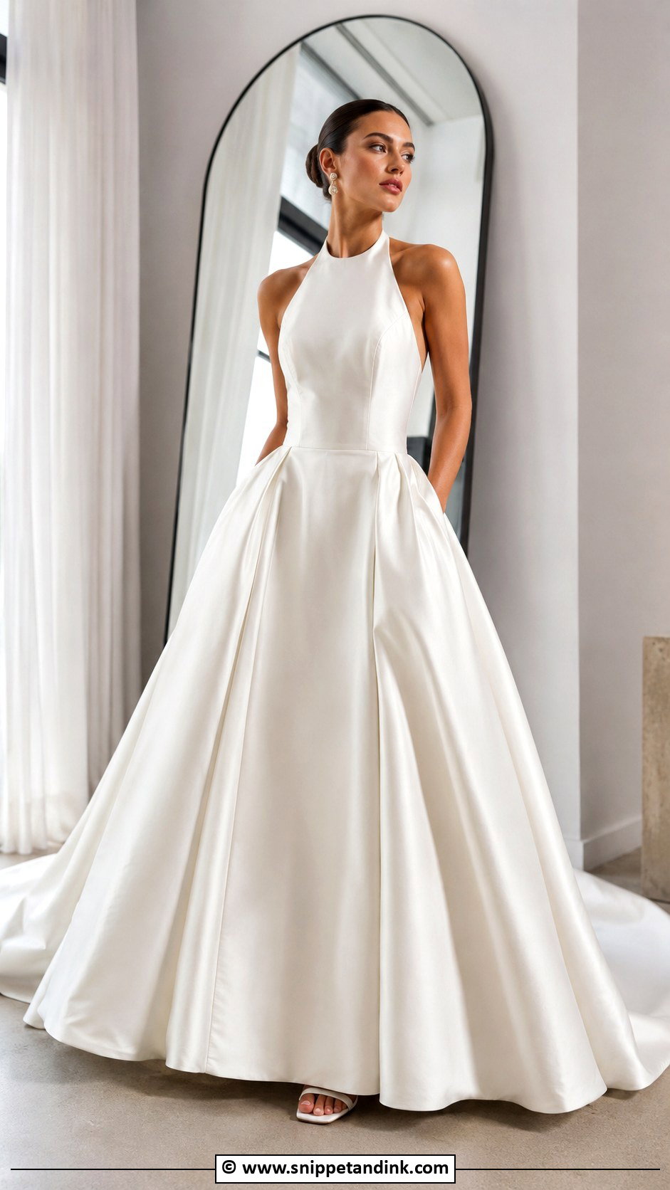 Halter Ball Gown Wedding Dress - Snippet and Ink - 30 Ball Gowns Wedding