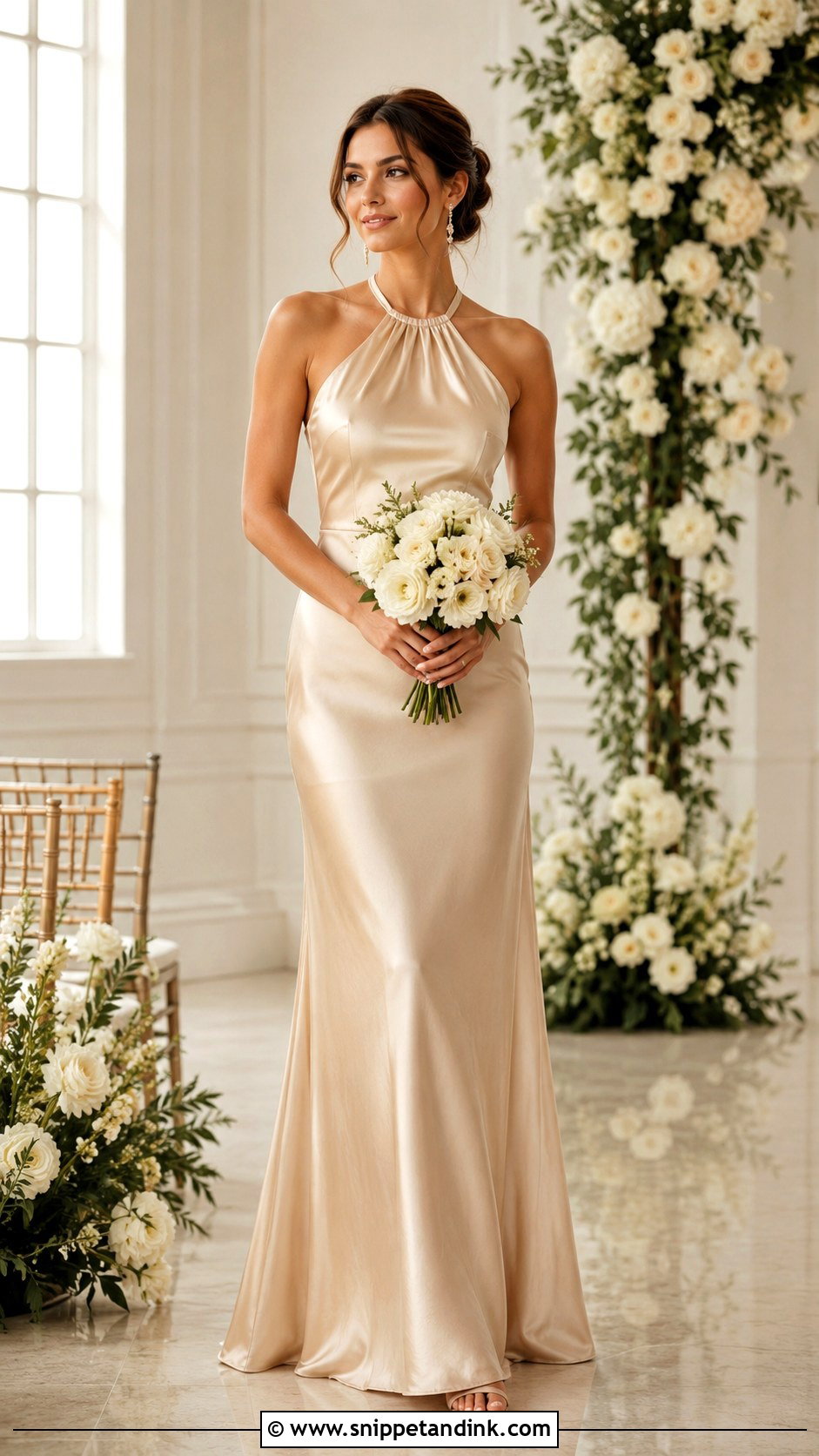 Halter Bridal Party Dress - Snippet and Ink - 25 Bridal Party Dress Ideas