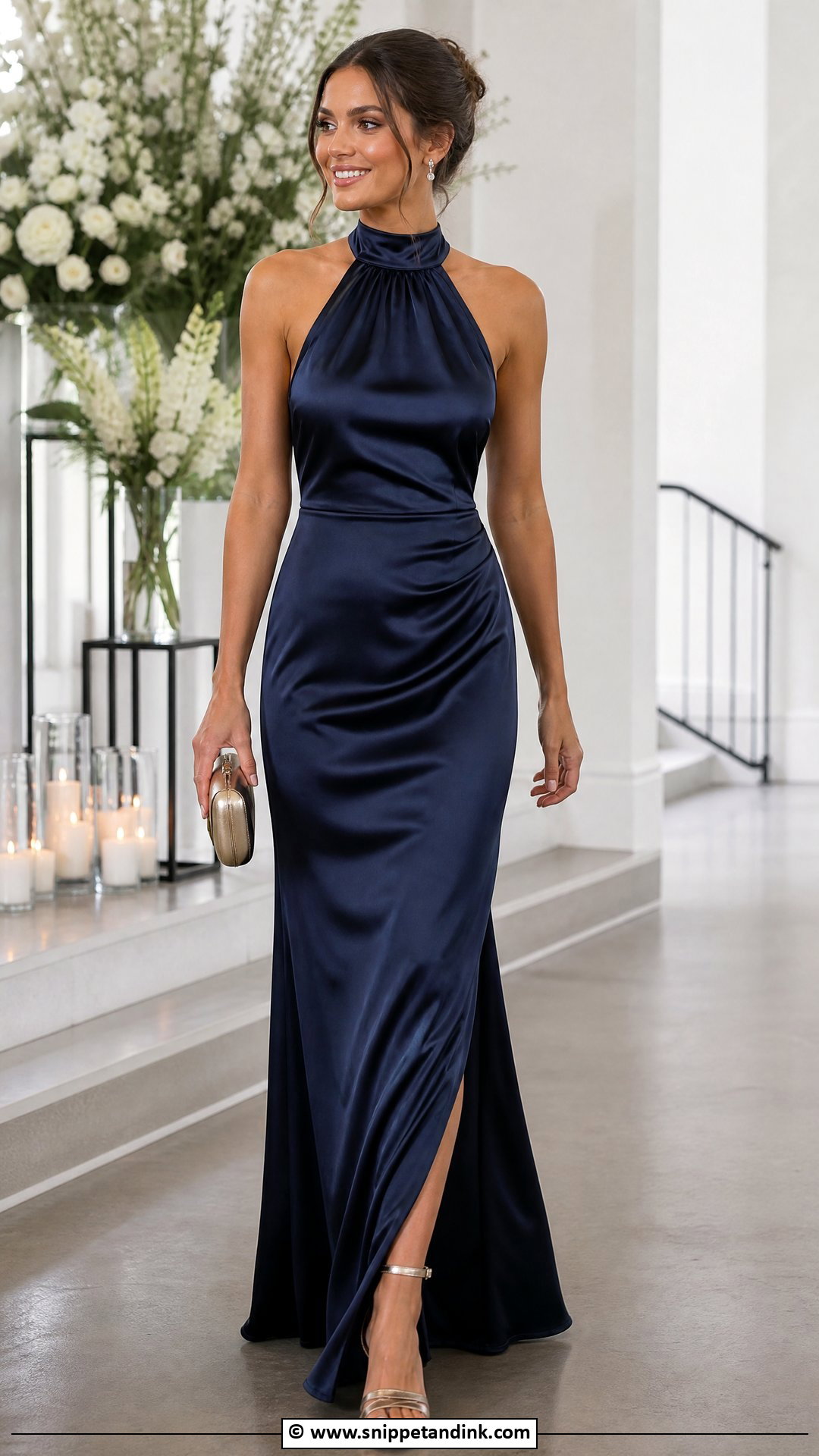 Halter Maid Of Honor Dress - Snippet and Ink - 35 Maid of Honor Dress Ideas